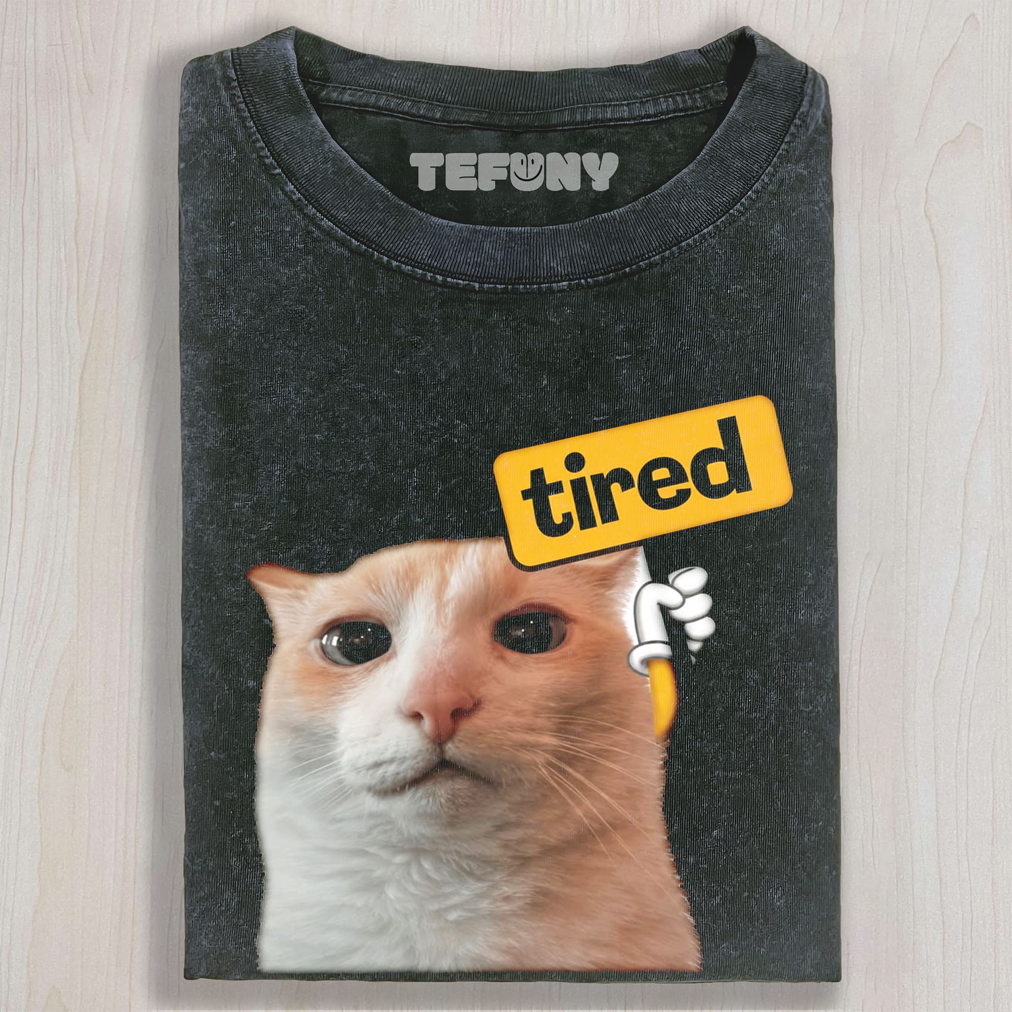 FUNNY CAT MEME V7 UNISEX TEE, TANK TOP, LAYERED LS, SWEATSHIRT & HOODIE