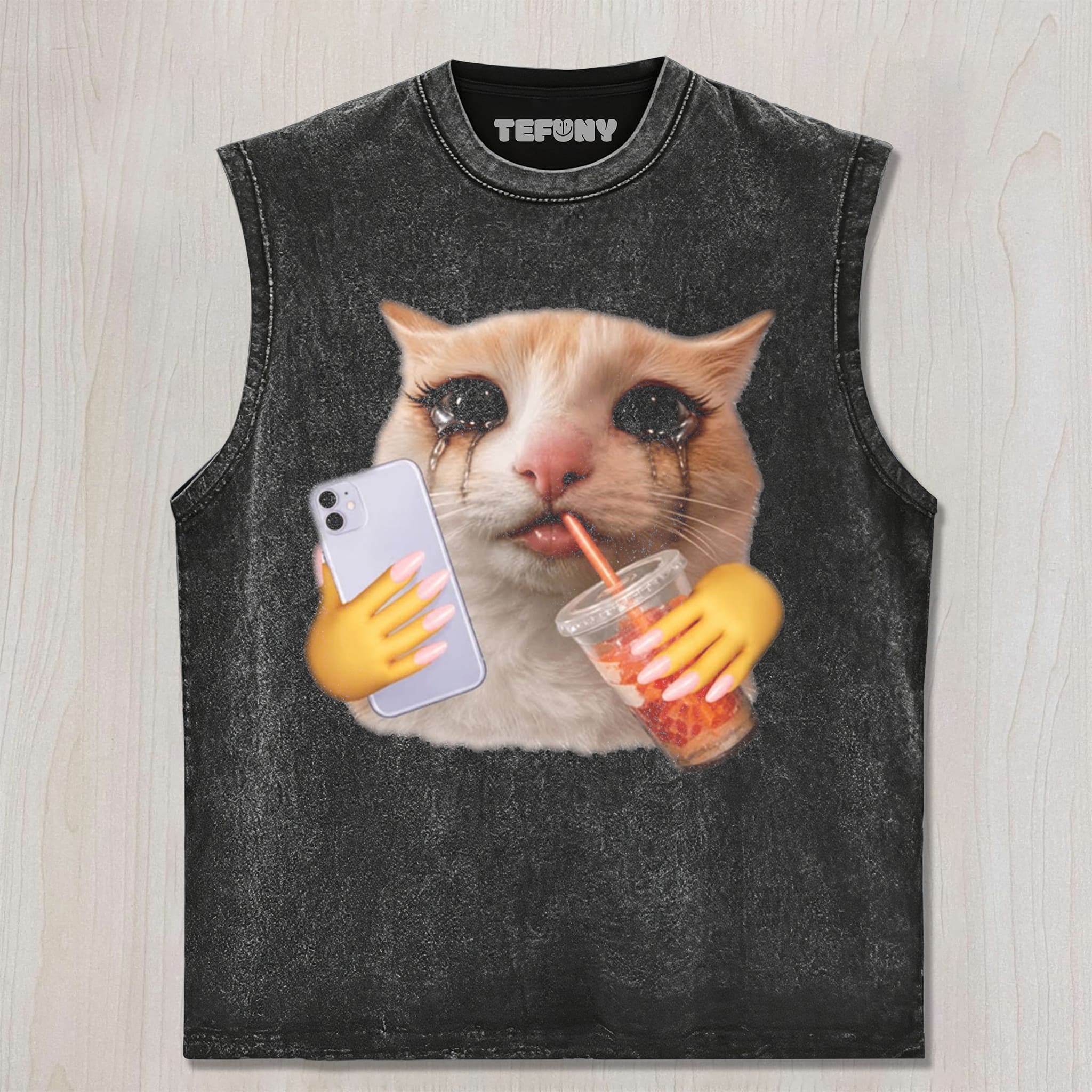 FUNNY CAT MEME V9 UNISEX TEE, TANK TOP, LAYERED LS, SWEATSHIRT & HOODIE