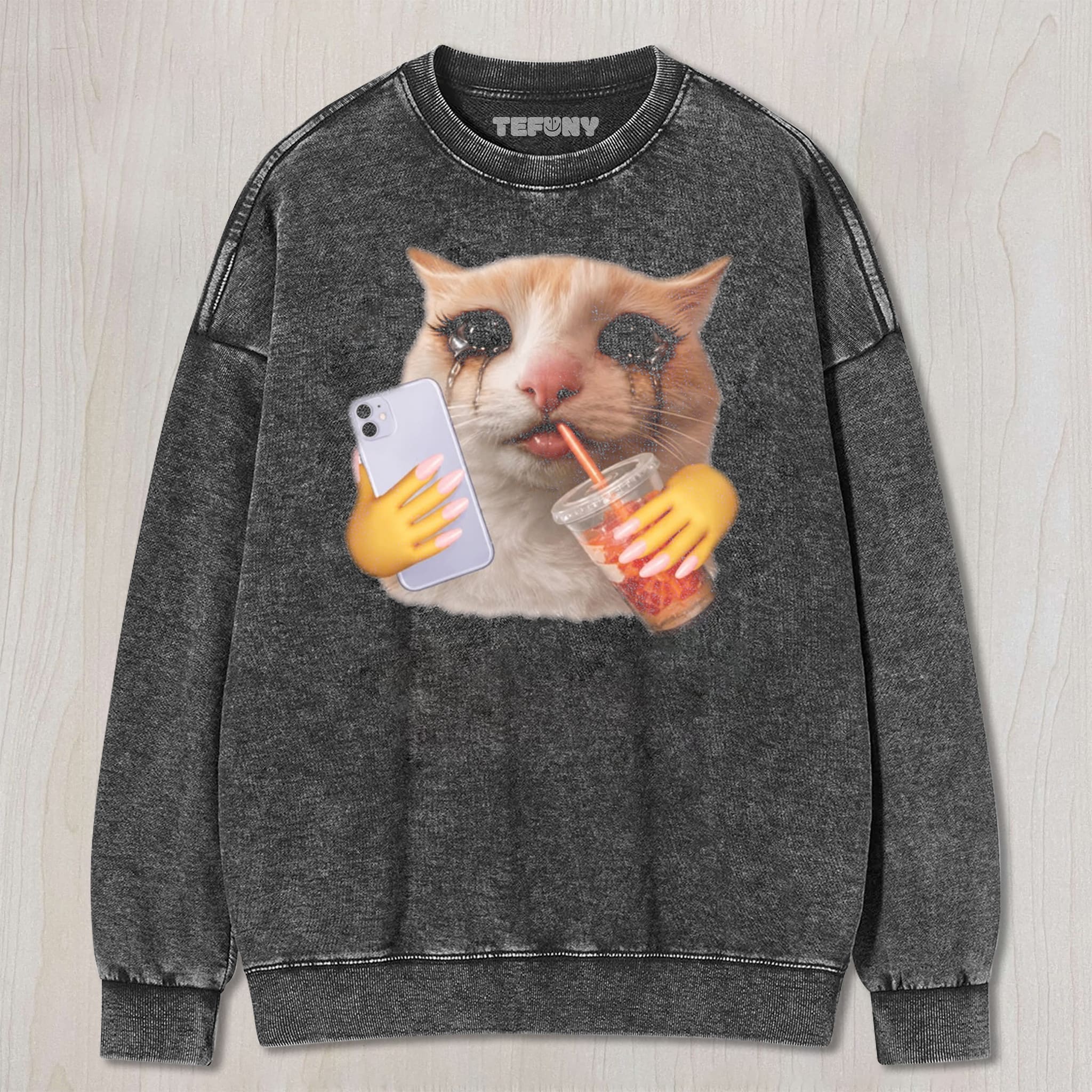 FUNNY CAT MEME V9 UNISEX TEE, TANK TOP, LAYERED LS, SWEATSHIRT & HOODIE