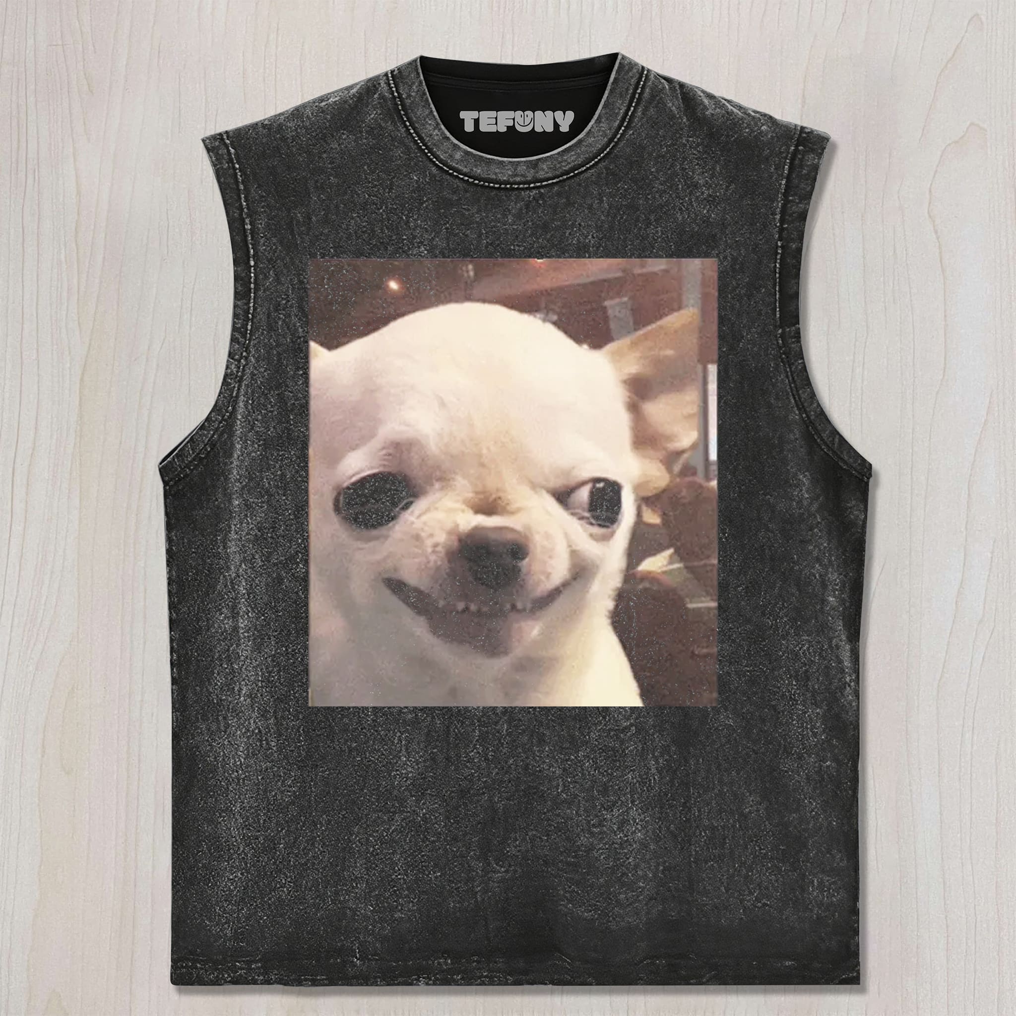 FUNNY CHIHUAHUA DOG MEME V1 UNISEX TEE, TANK TOP, LAYERED LS, SWEATSHIRT & HOODIE