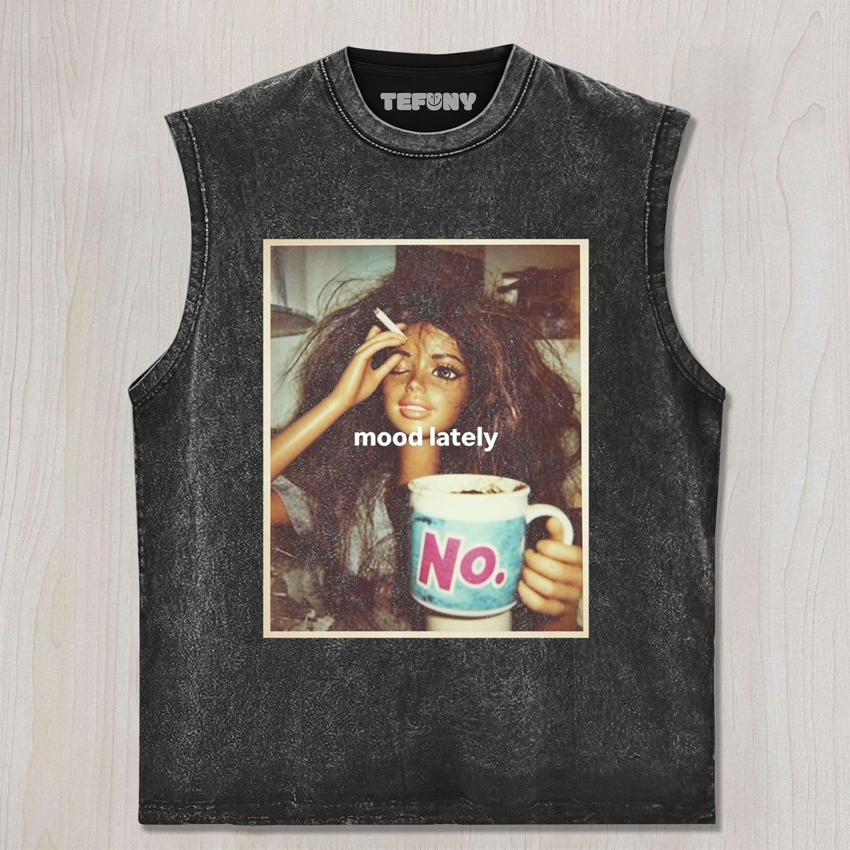 FUNNY DOLL FACE MEME V1 UNISEX TEE, TANK TOP, LAYERED LS, SWEATSHIRT & HOODIE