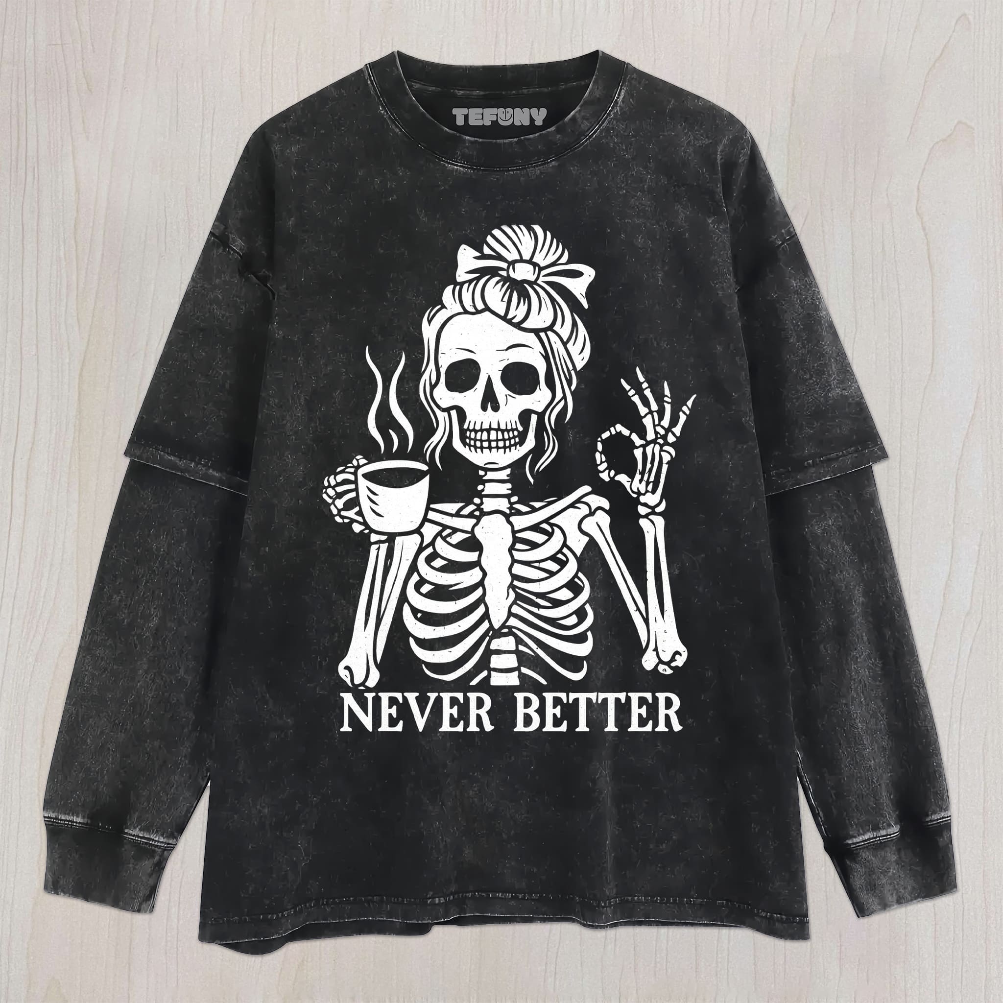 FUNNY HALLOWEEN V4 UNISEX TEE, TANK TOP, LAYERED LS, SWEATSHIRT & HOODIE