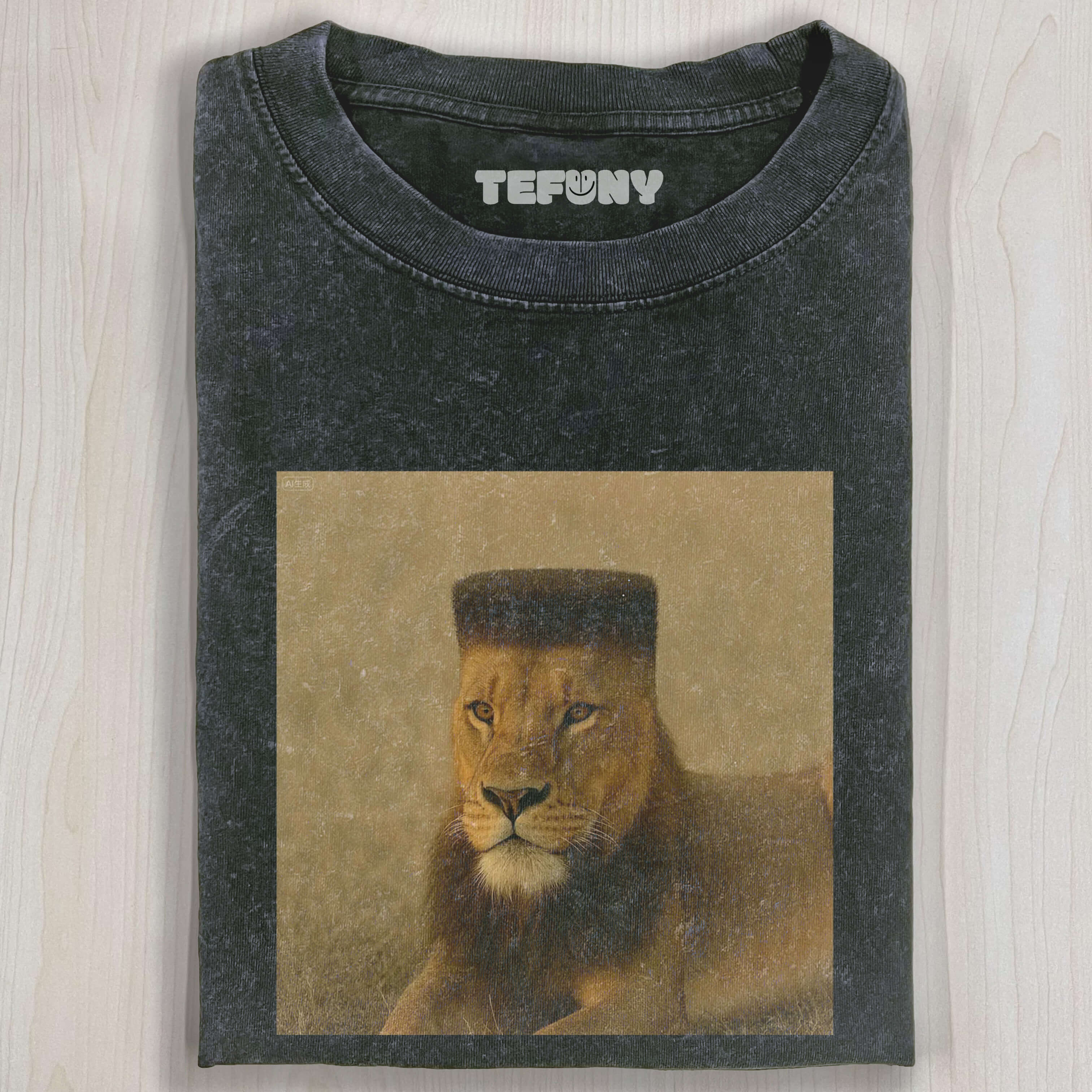 FUNNY LION MEME V4 T-SHIRT