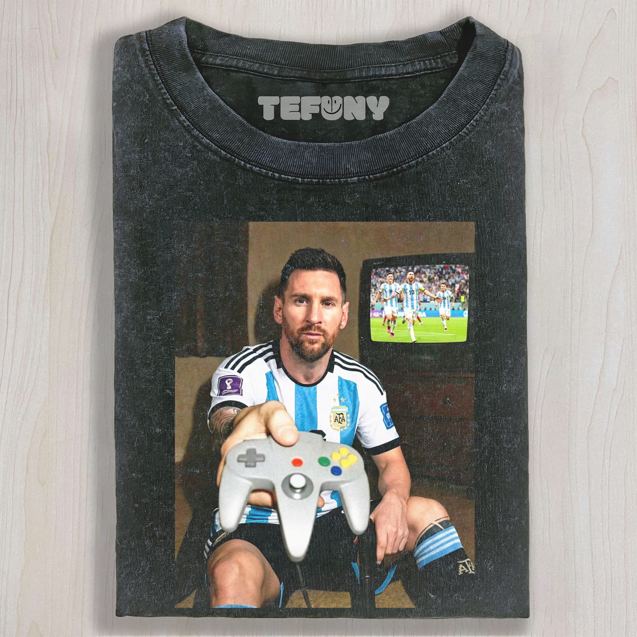 FUNNY MESSI V2 UNISEX TEE, TANK TOP, LAYERED LS, SWEATSHIRT & HOODIE
