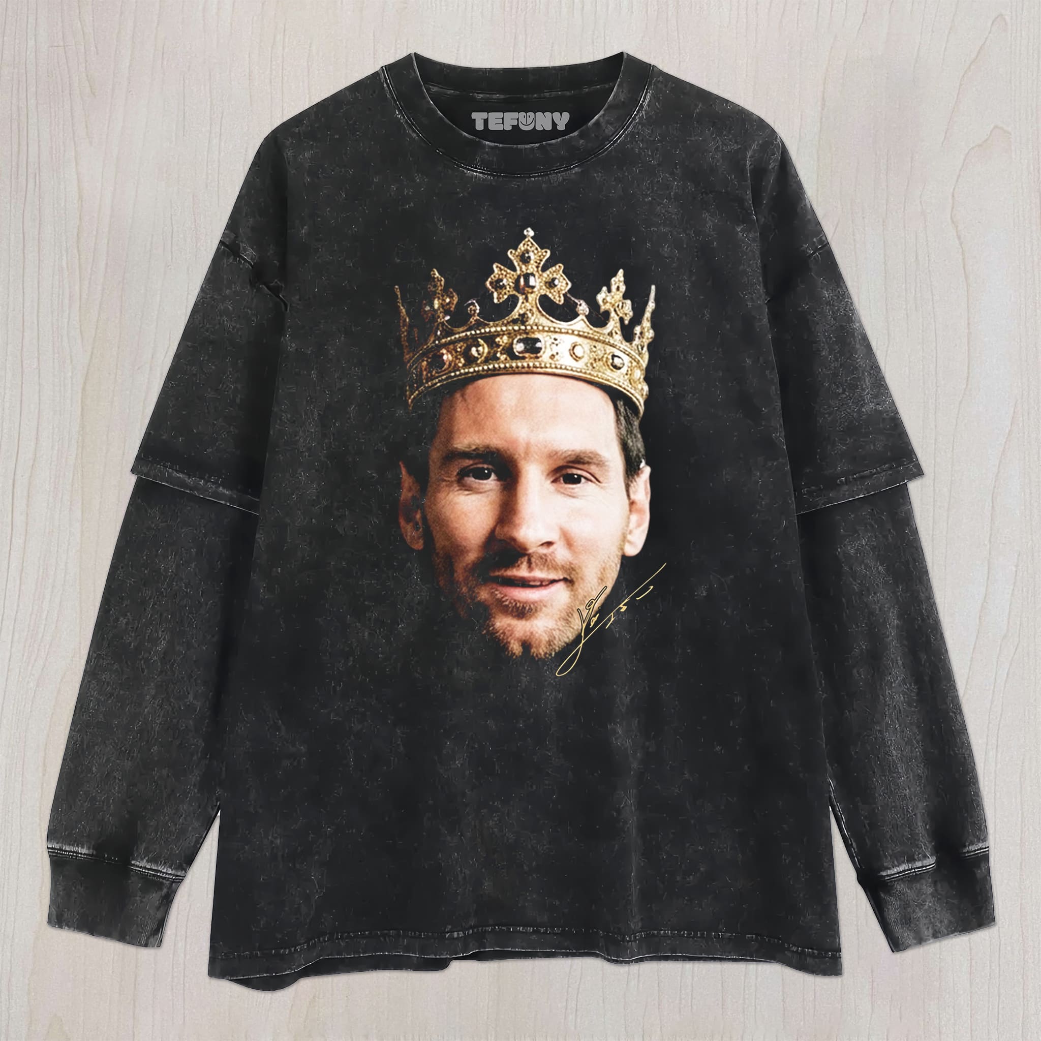 FUNNY MESSI V3 UNISEX TEE, TANK TOP, LAYERED LS, SWEATSHIRT & HOODIE
