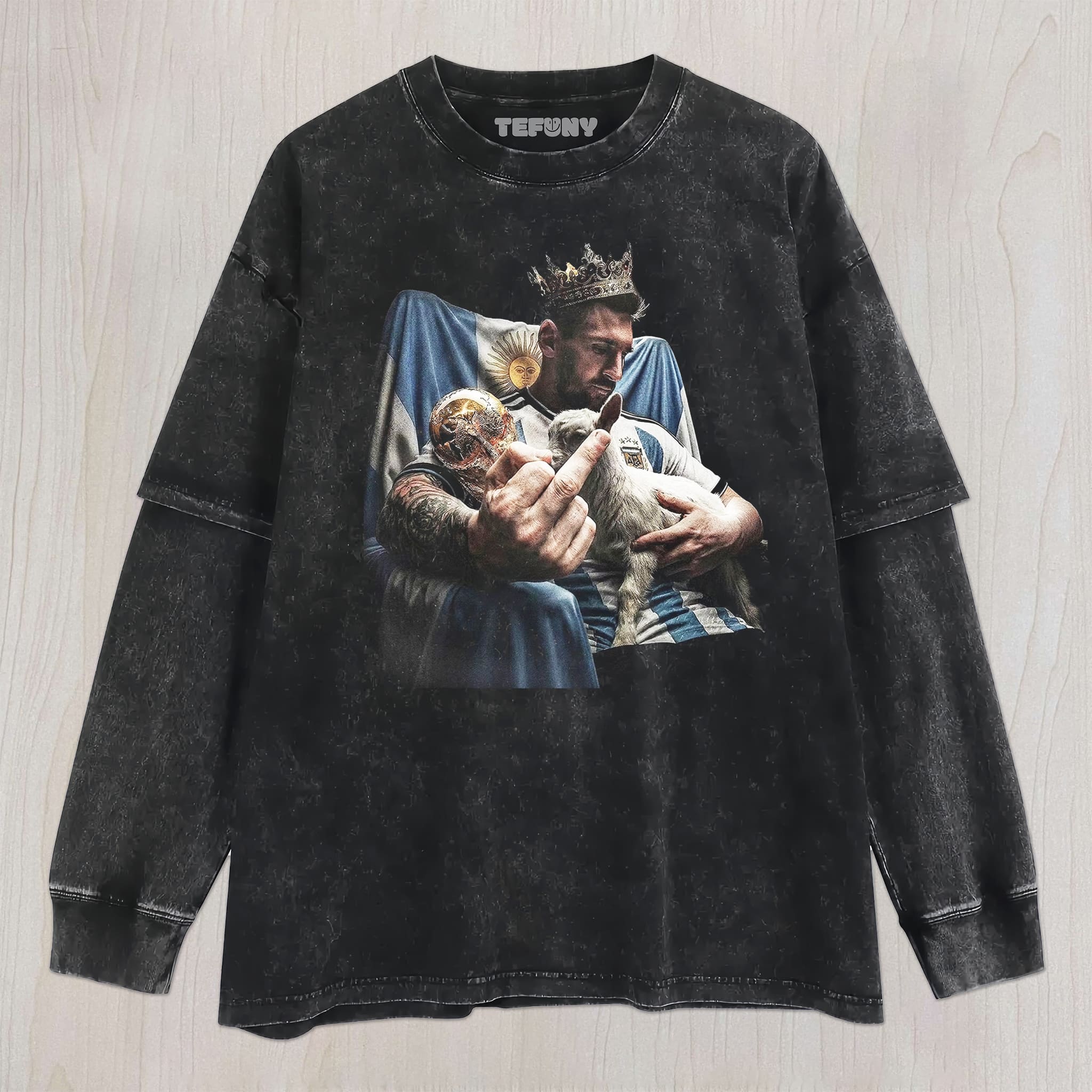 FUNNY MESSI V8 UNISEX TEE, TANK TOP, LAYERED LS, SWEATSHIRT & HOODIE