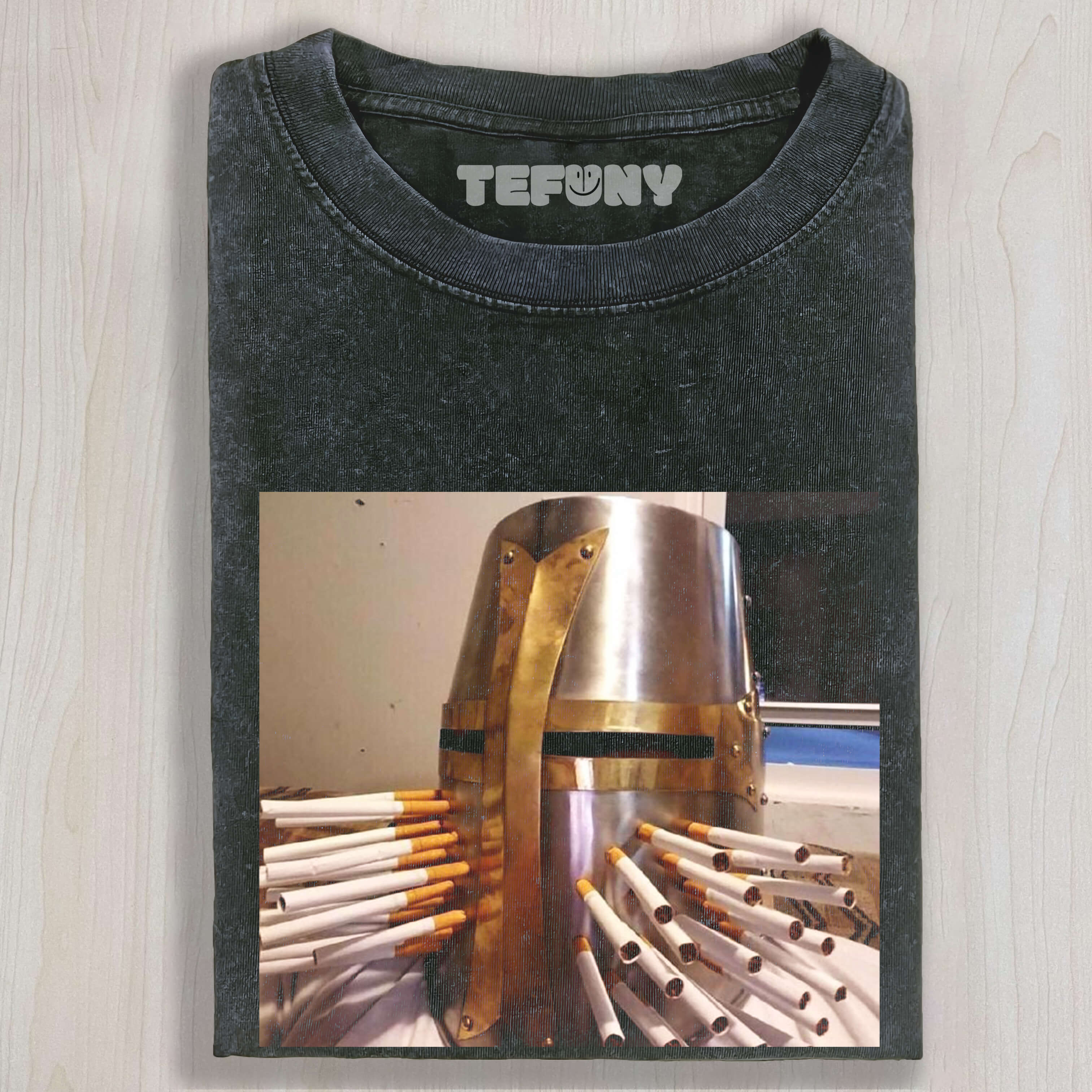 FUNNY SMOKING KNIGHT TEE & SWEAT & HOOD