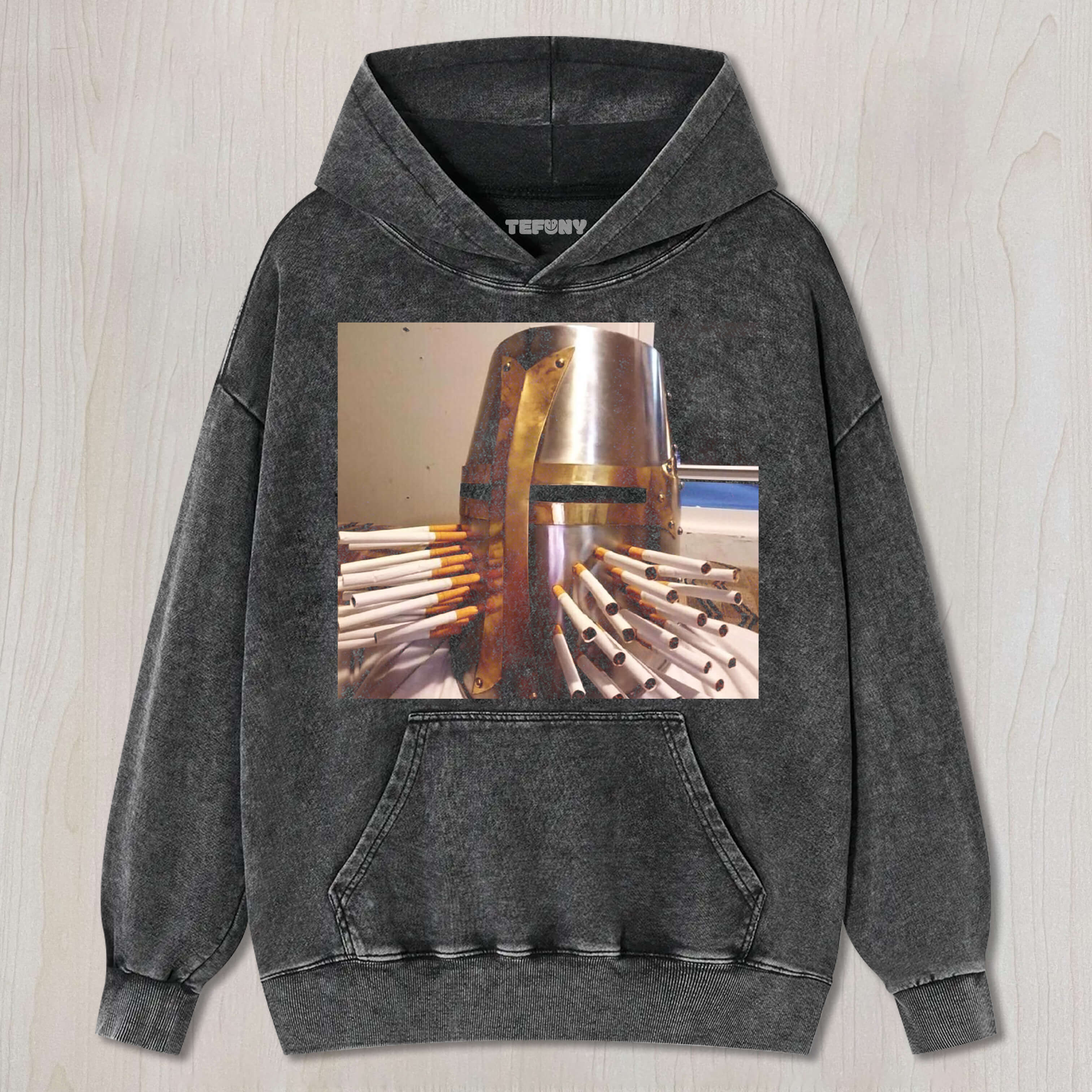 FUNNY SMOKING KNIGHT TEE & SWEAT & HOOD