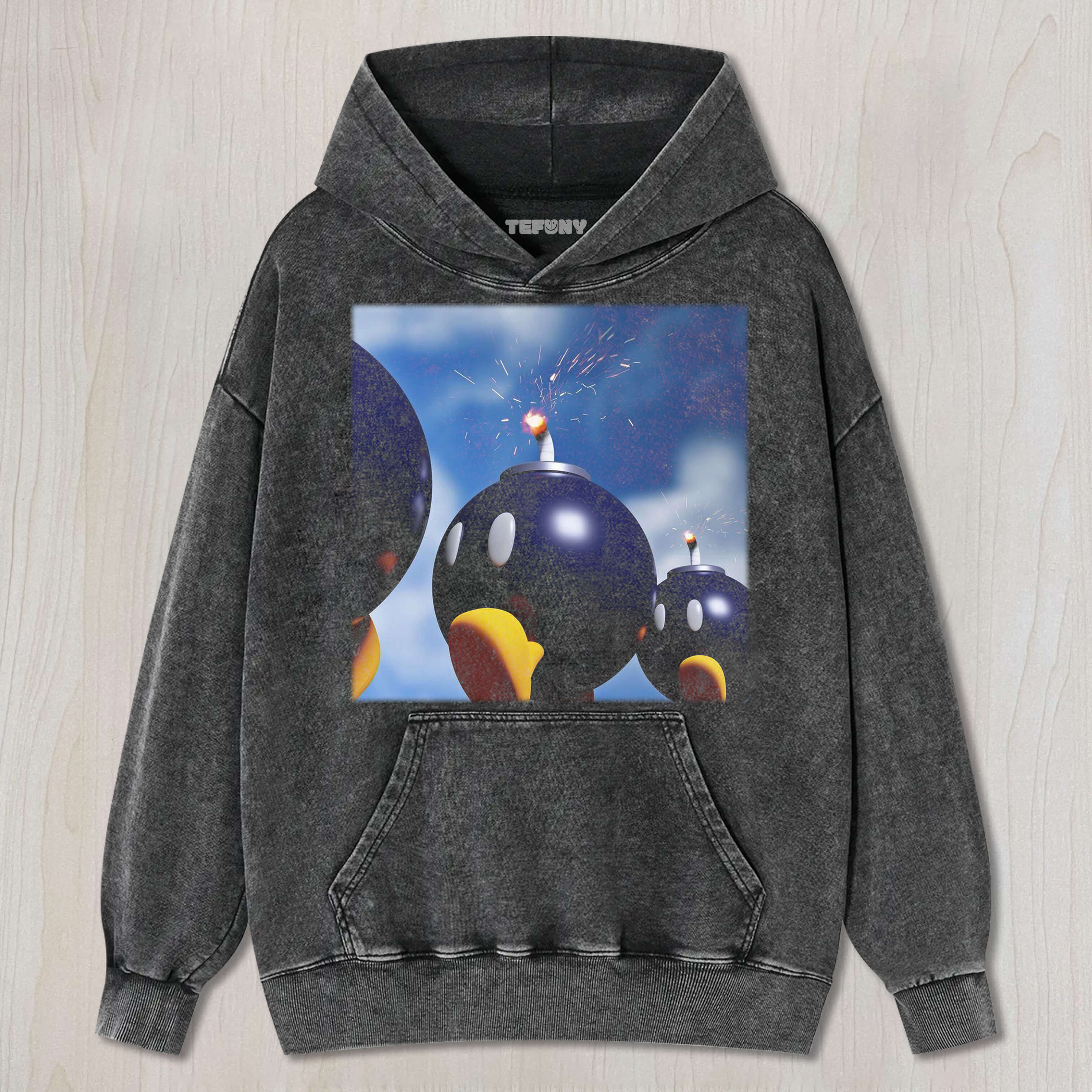 FUNNY BOMBER T-SHIRT