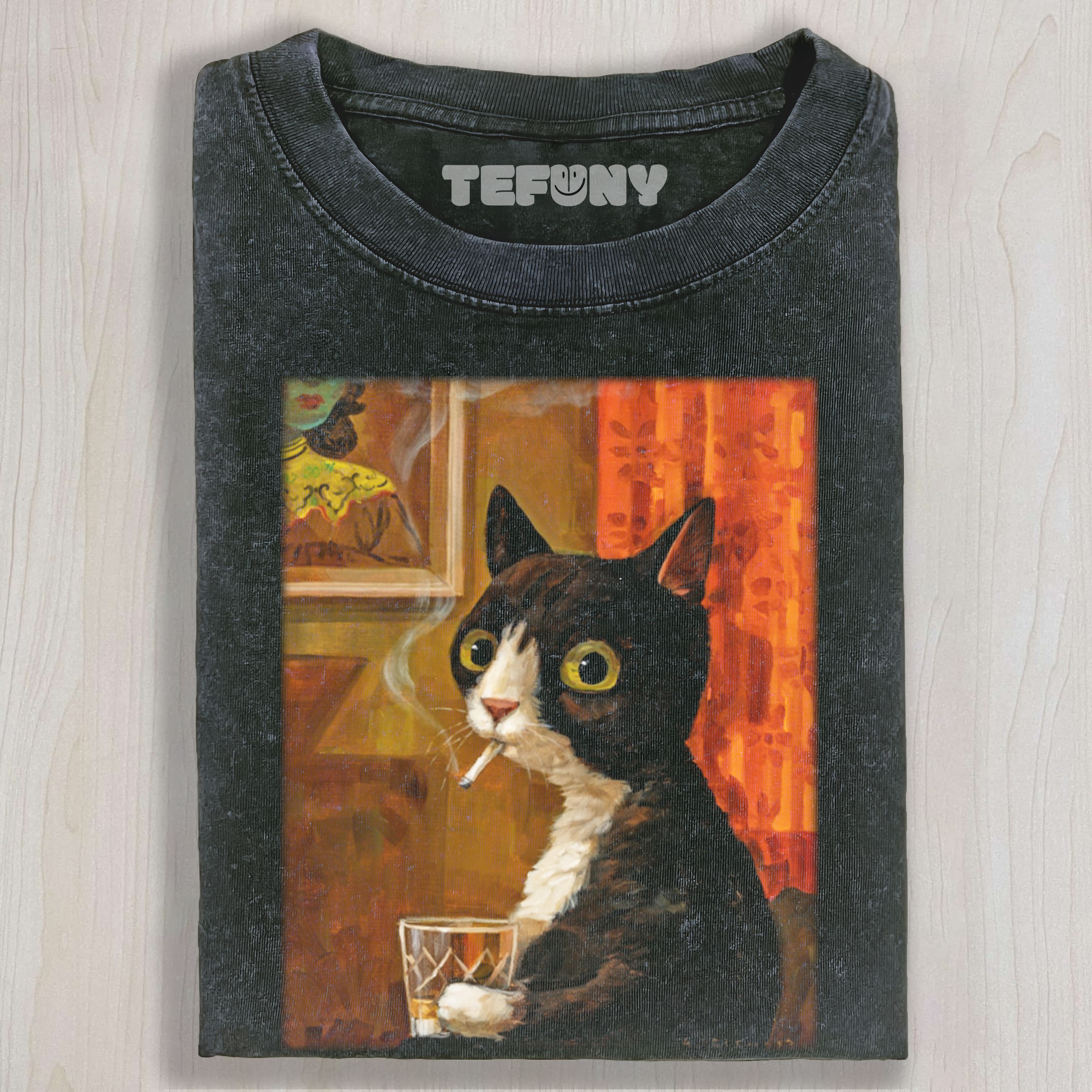 FUNNY CAT MEME SMO V1 TEE & SWEAT & HOOD