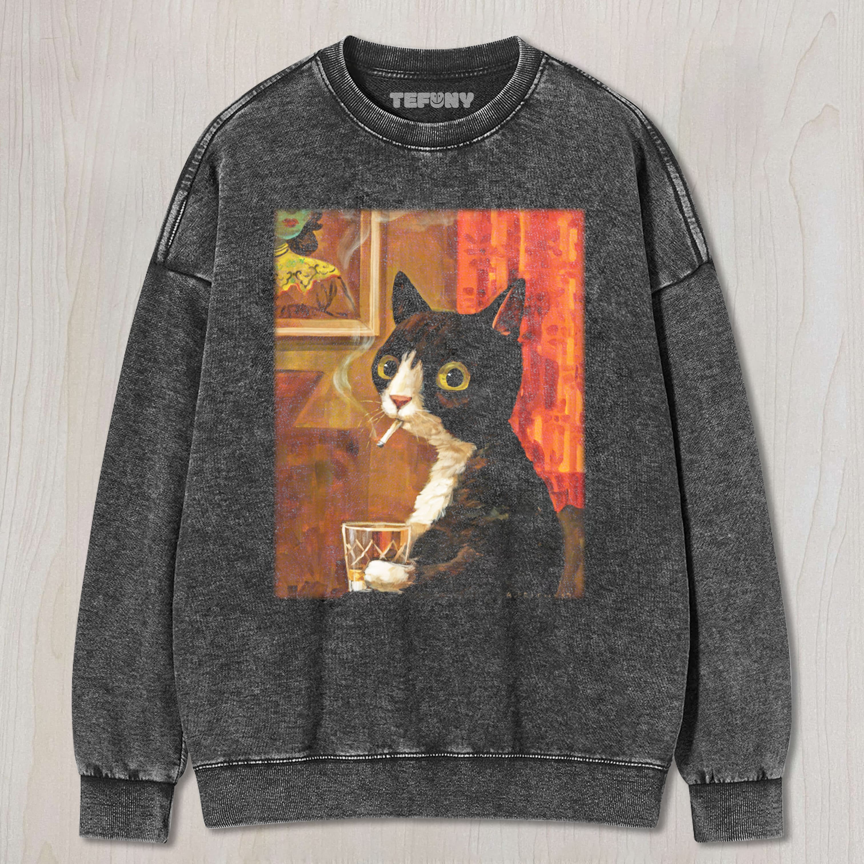 FUNNY CAT MEME SMO V1 TEE & SWEAT & HOOD