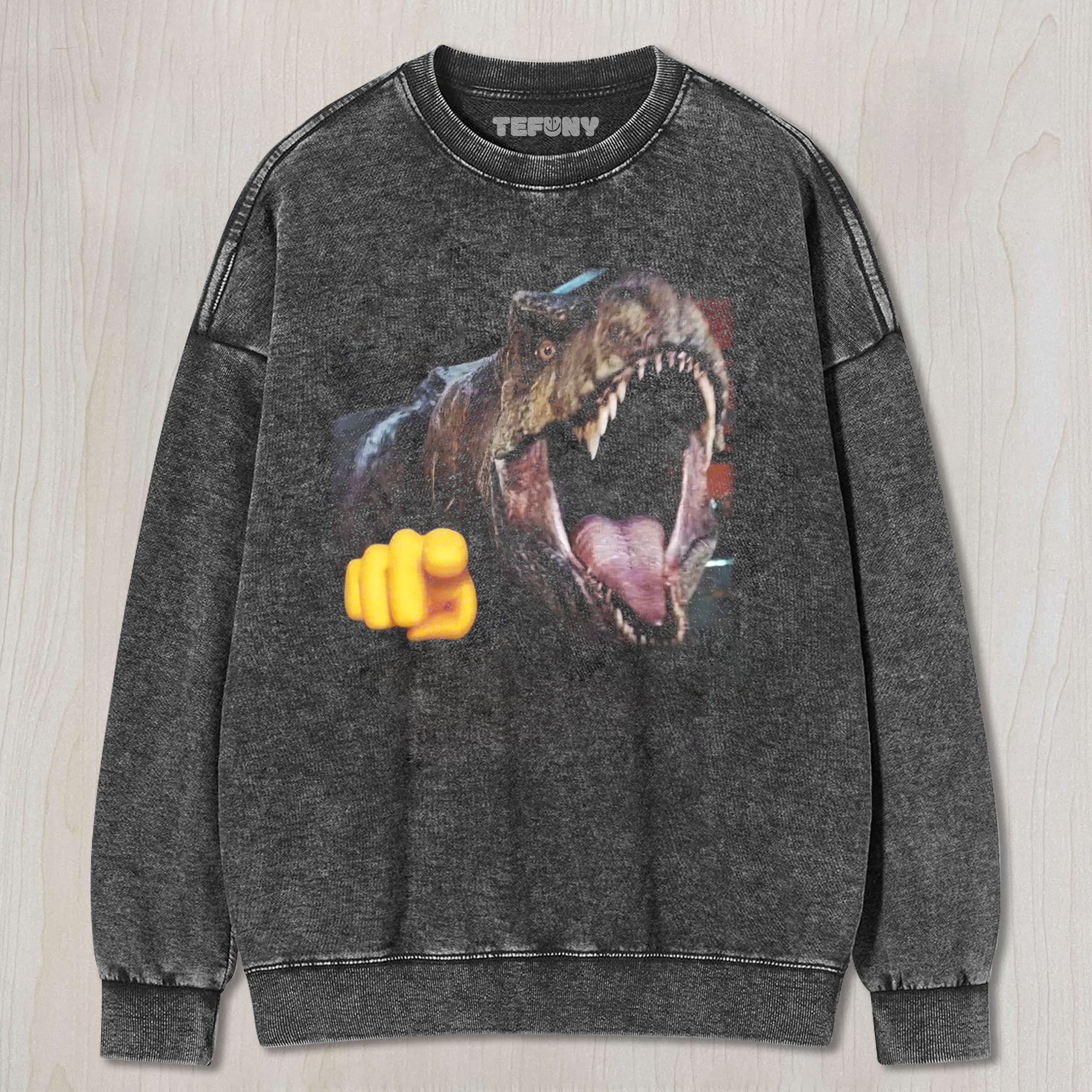 FUNNY DINOSAUR MEME TEE & SWEAT & HOOD