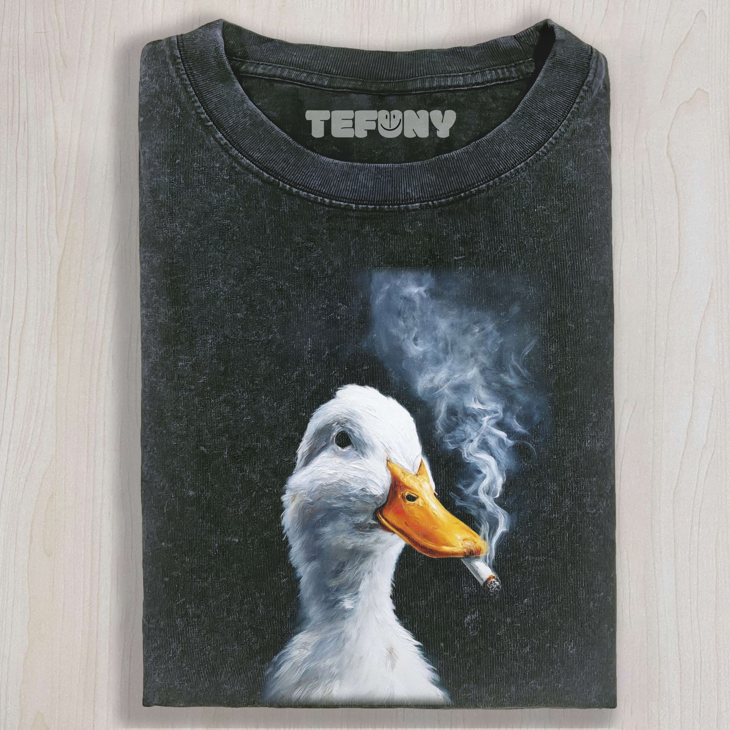 FUNNY DUCK __SMOKING TEE & SWEAT & HOOD