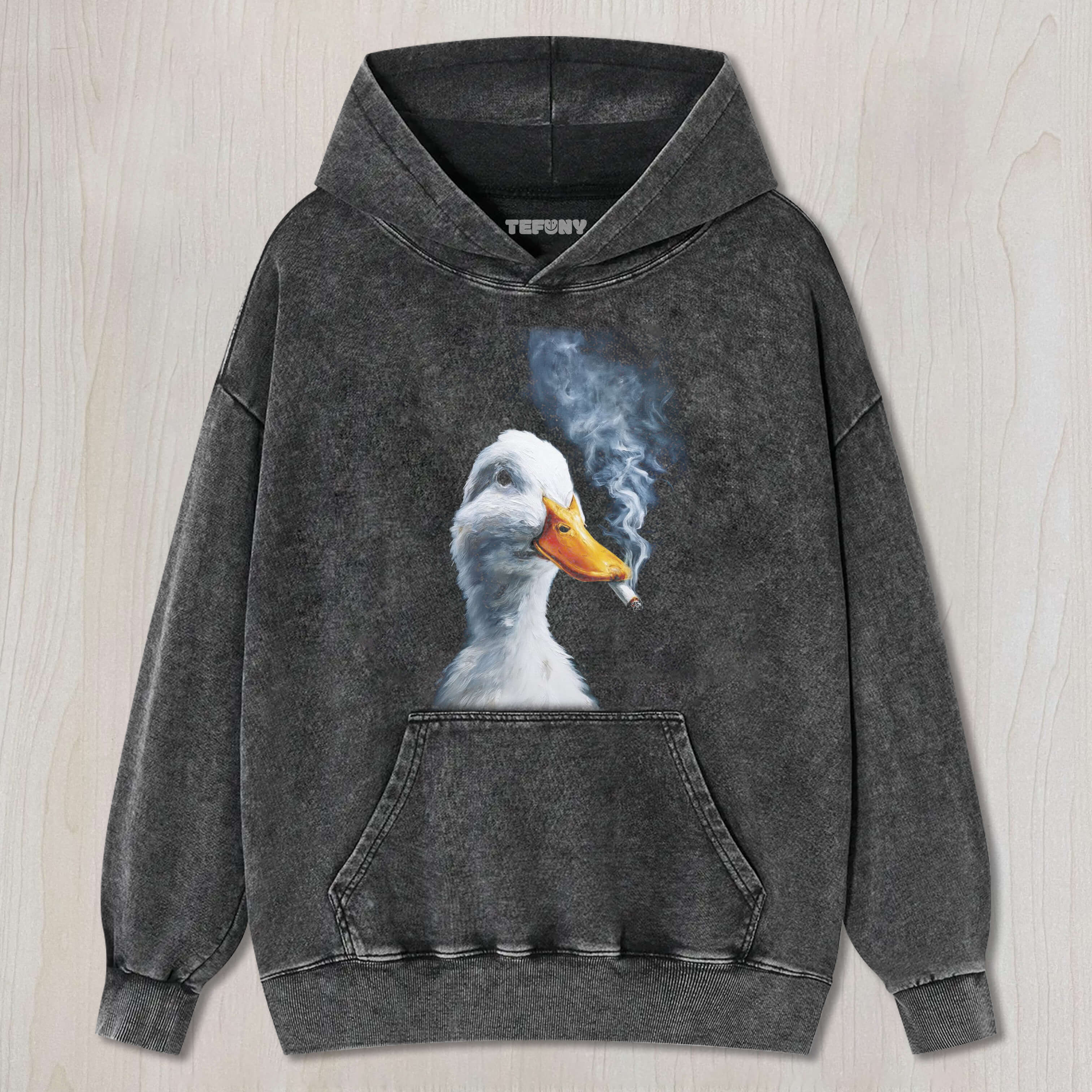FUNNY DUCK __SMOKING TEE & SWEAT & HOOD