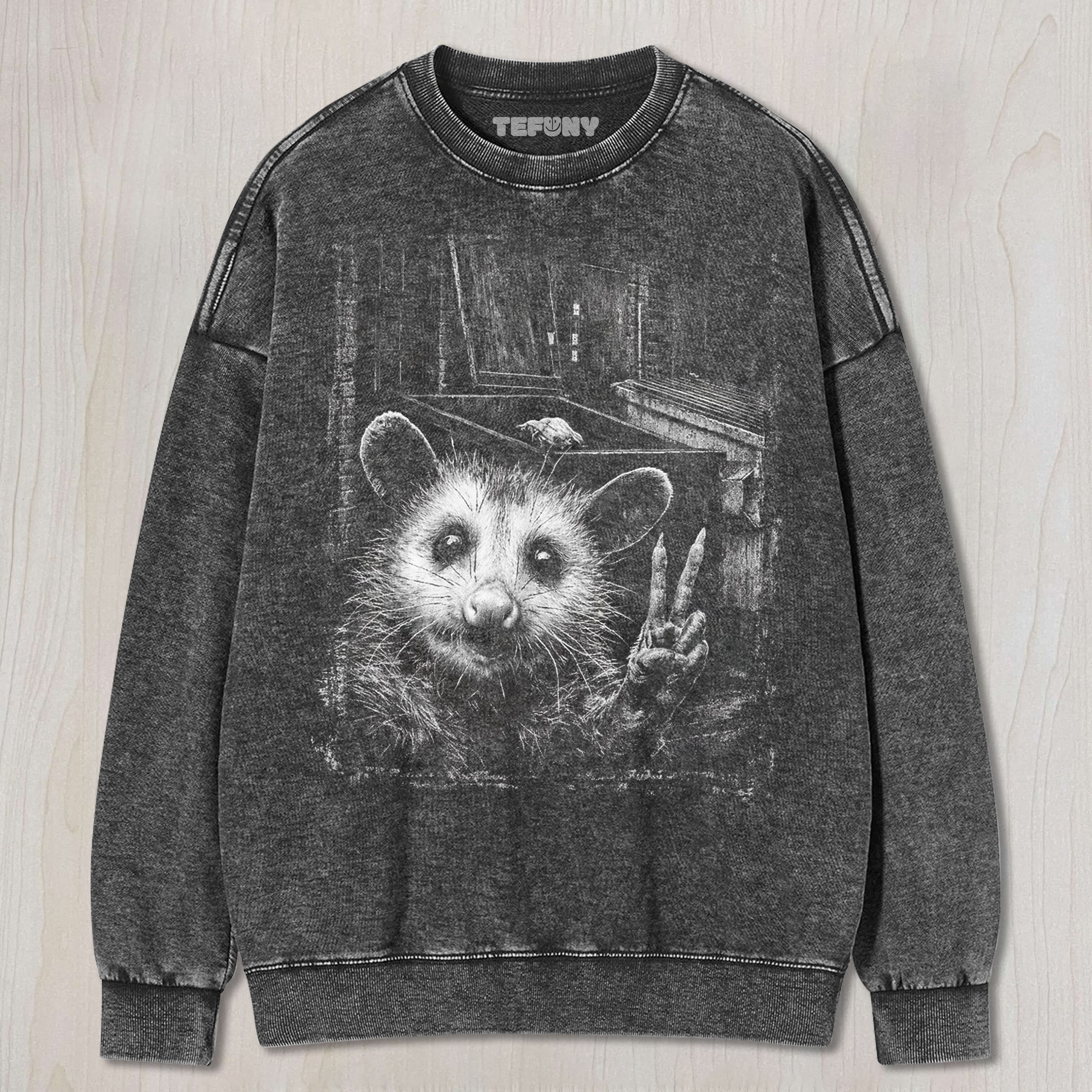 FUNNY OPOSSUM UNISEX TEE, TANK TOP, LAYERED LS, SWEATSHIRT & HOODIE