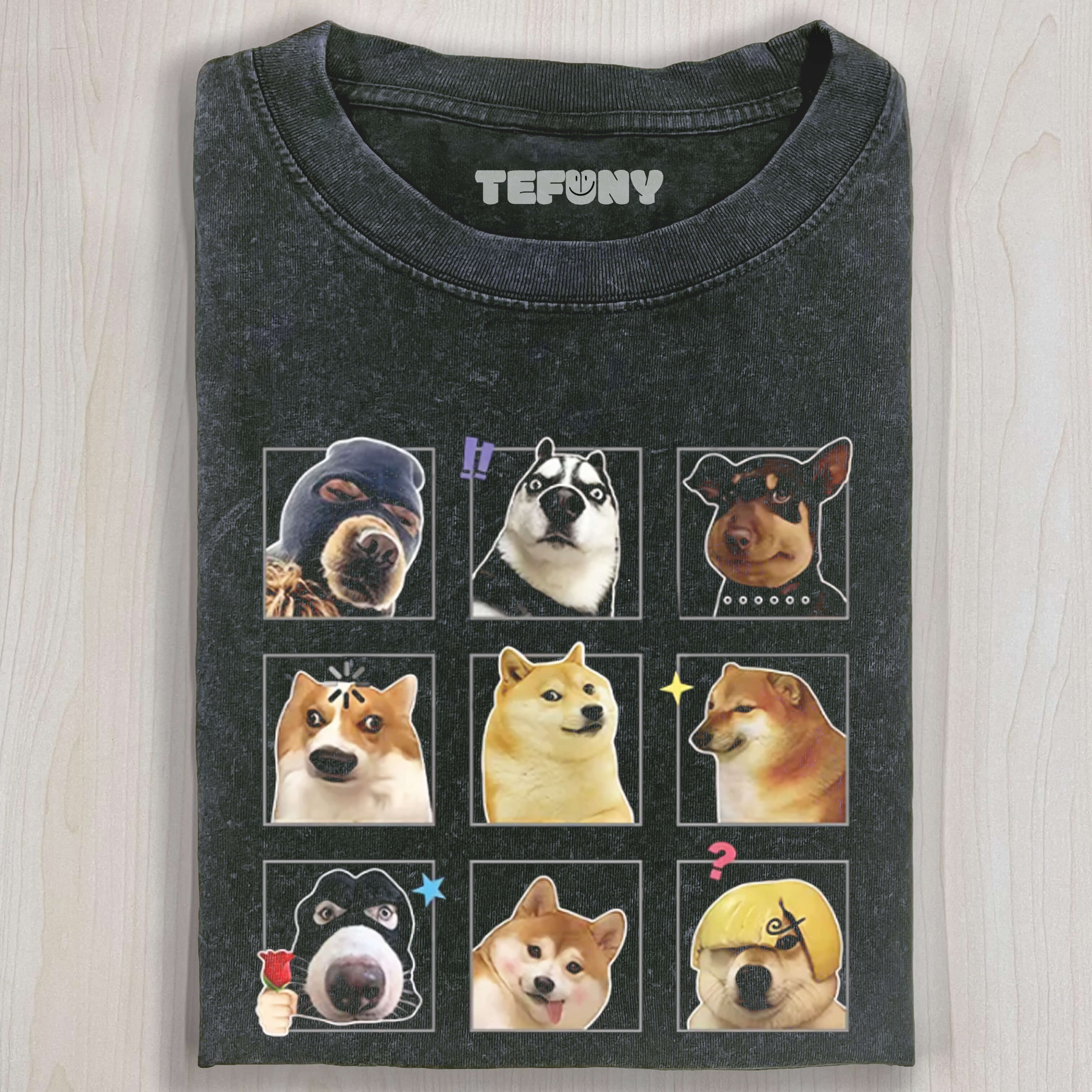 Fun Dog Expression T-Shirt