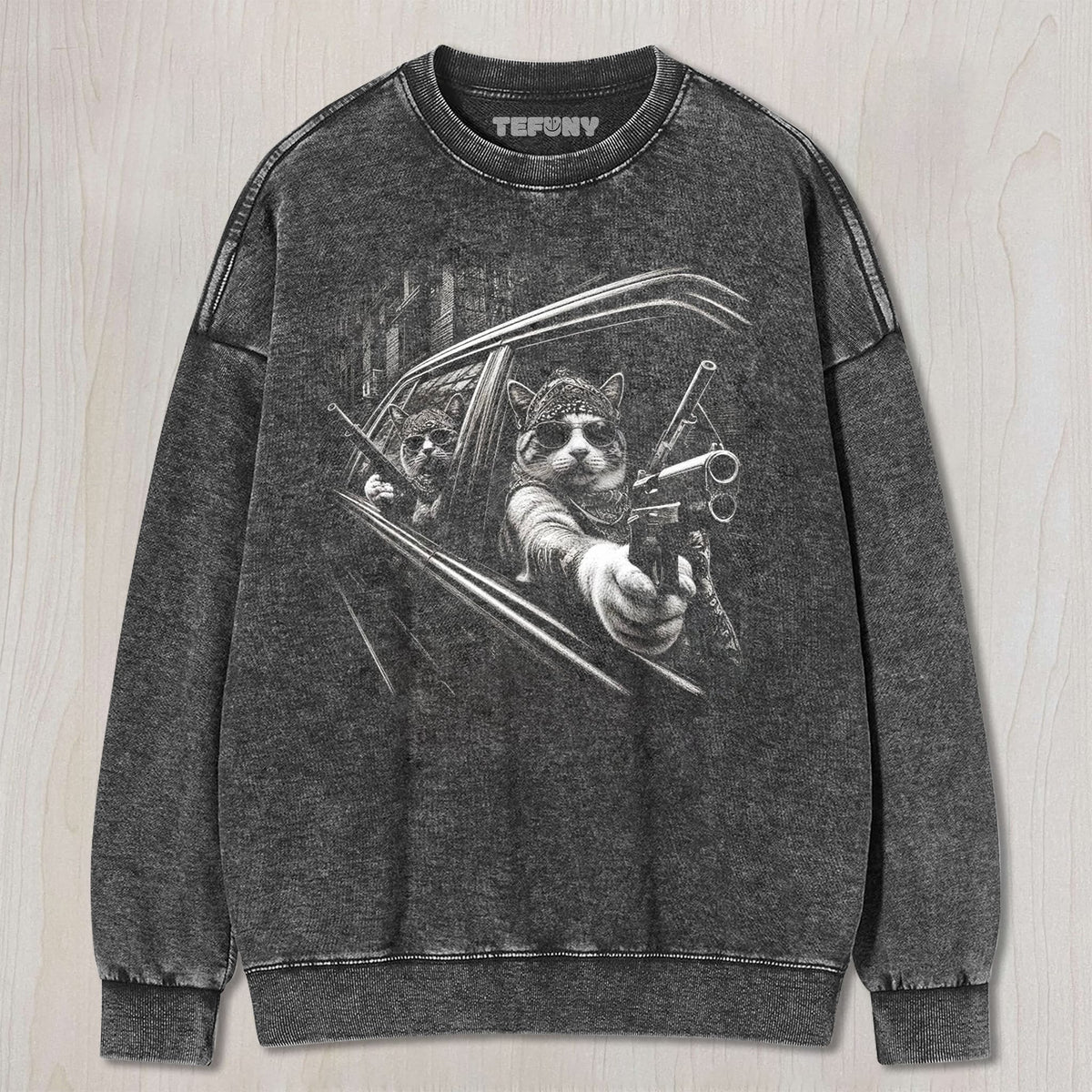 GANGSTA CATS 2026 UNISEX TEE, TANK TOP, LAYERED LS, SWEATSHIRT & HOODIE