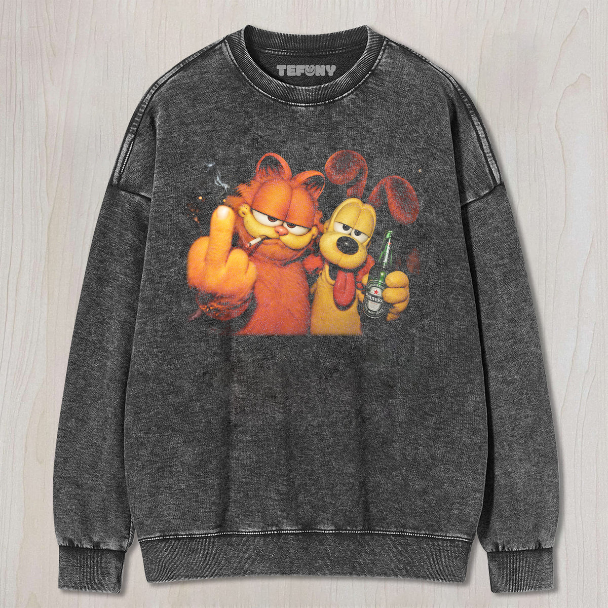 GARFIELD REBEL VIBES TEE UNISEX TEE, TANK TOP, LAYERED LS, SWEATSHIRT & HOODIE