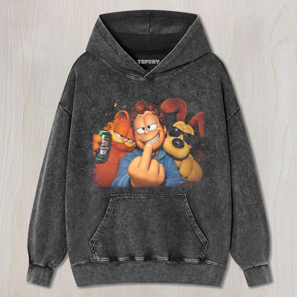 GARFIELD REBEL VIBES TEE V2 UNISEX TEE, TANK TOP, LAYERED LS, SWEATSHIRT & HOODIE