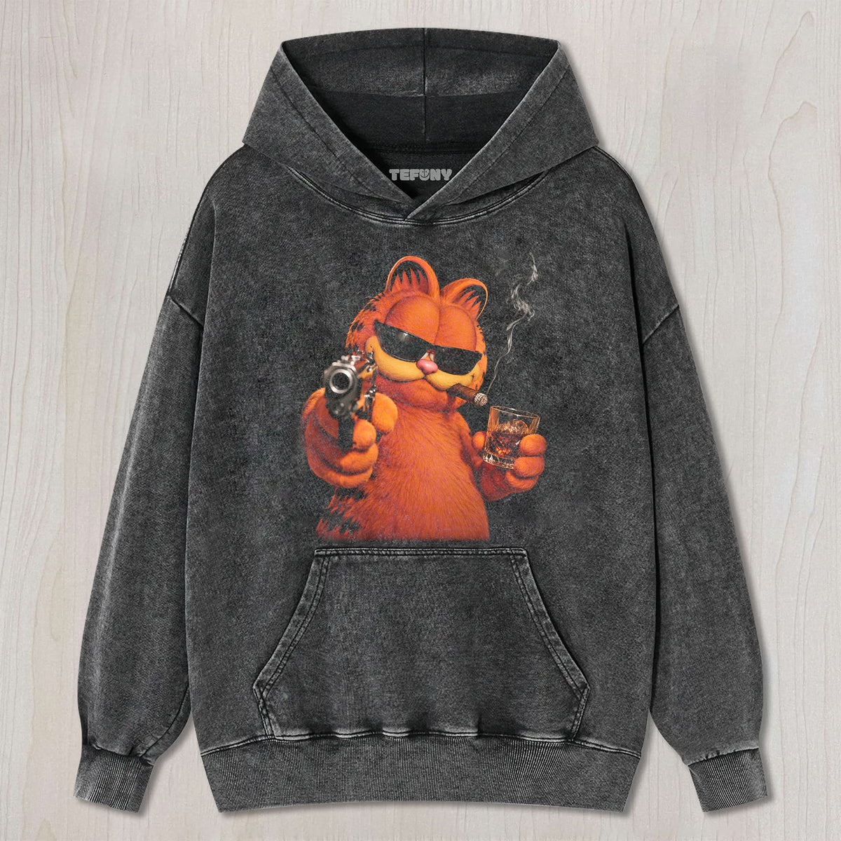 GARFIELD REBEL VIBES TEE V6 UNISEX TEE, TANK TOP, LAYERED LS, SWEATSHIRT & HOODIE