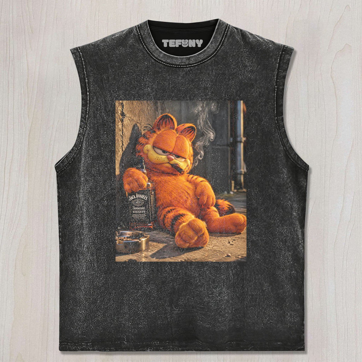 GARFIELD REBEL VIBES TEE V7 UNISEX TEE, TANK TOP, LAYERED LS, SWEATSHIRT & HOODIE