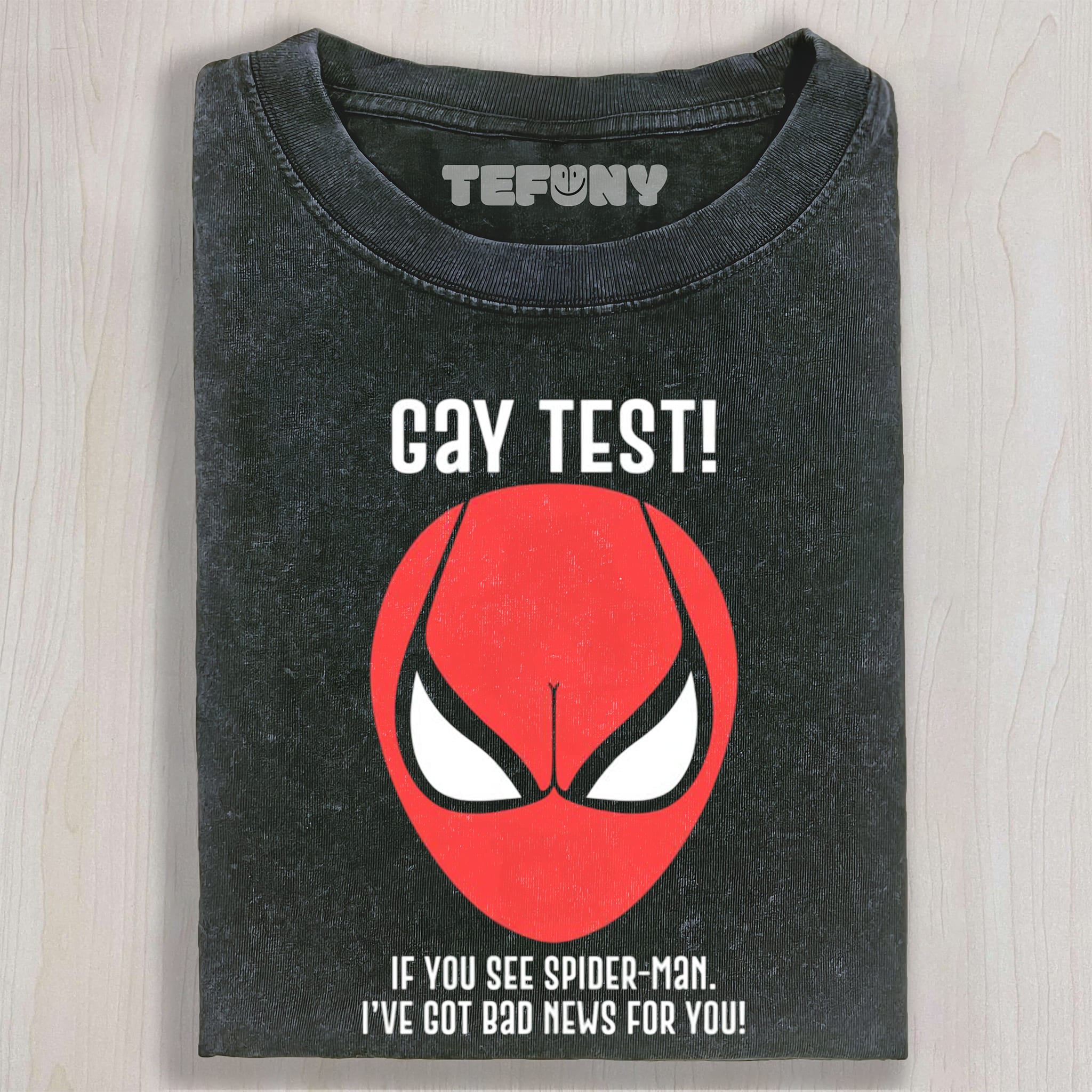 GAY TEST FUNNY MEME UNISEX TEE, TANK TOP, LAYERED LS, SWEATSHIRT & HOODIE