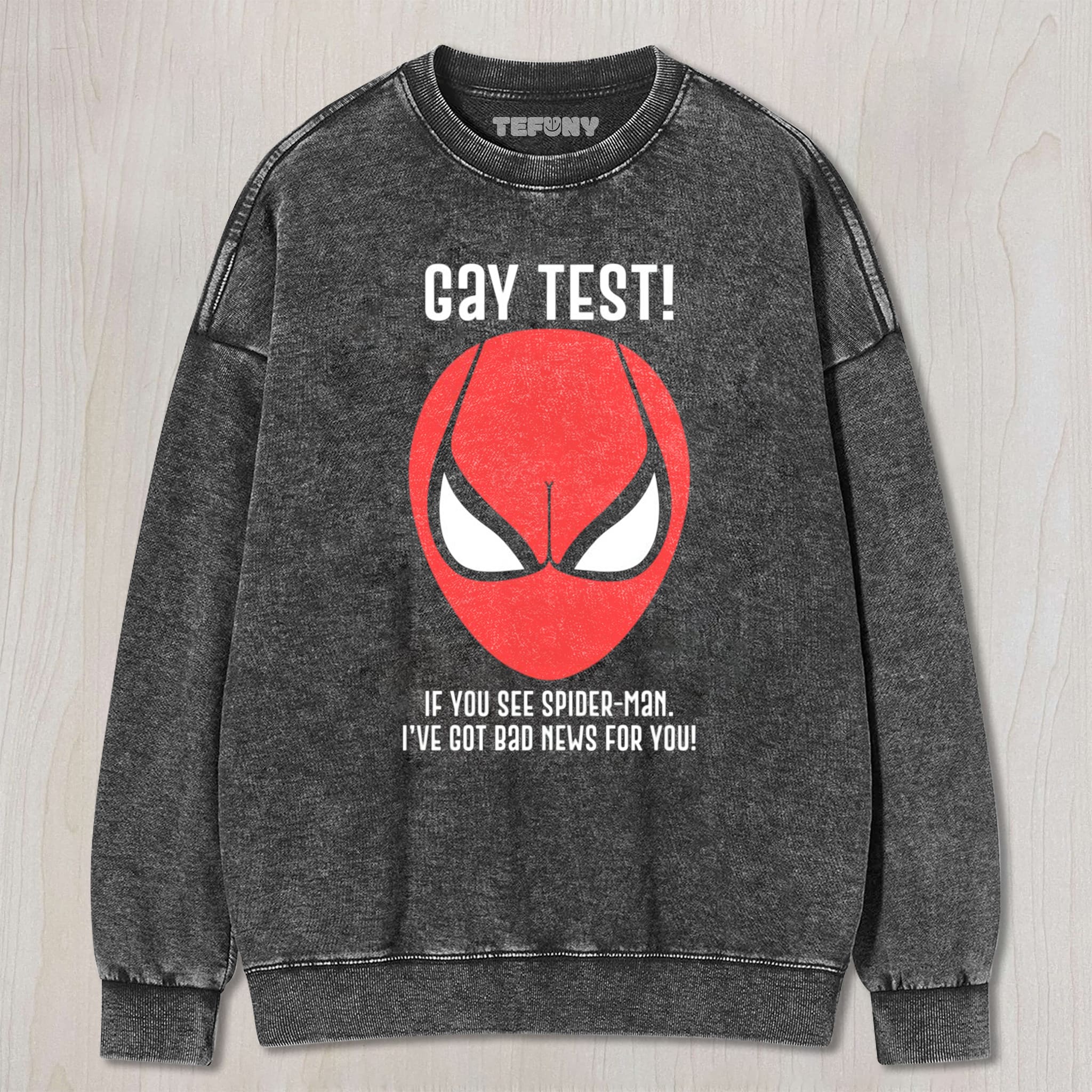 GAY TEST FUNNY MEME UNISEX TEE, TANK TOP, LAYERED LS, SWEATSHIRT & HOODIE