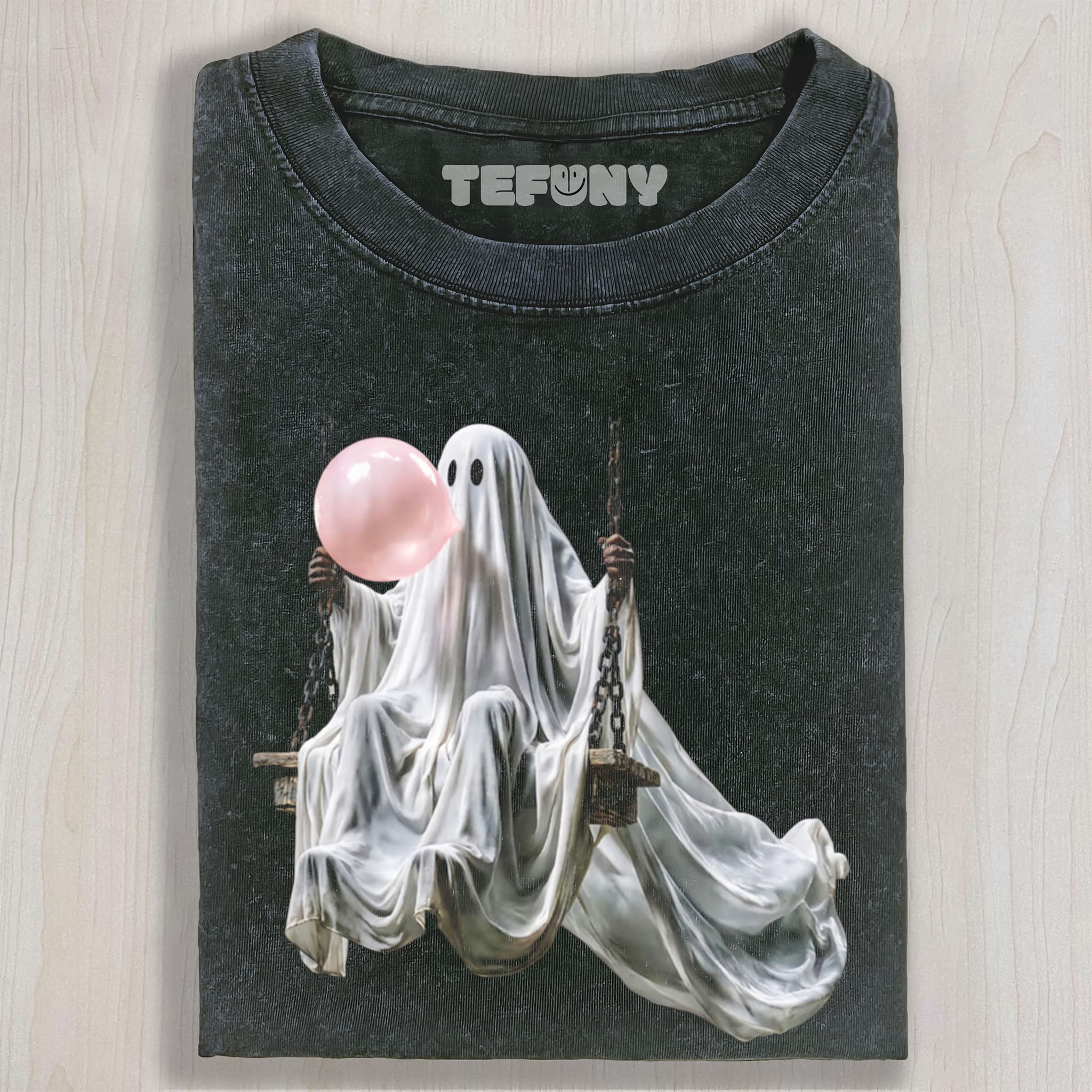GHOST BLOWING BUBBLE UNISEX TEE, TANK TOP, LAYERED LS, SWEATSHIRT & HOODIE