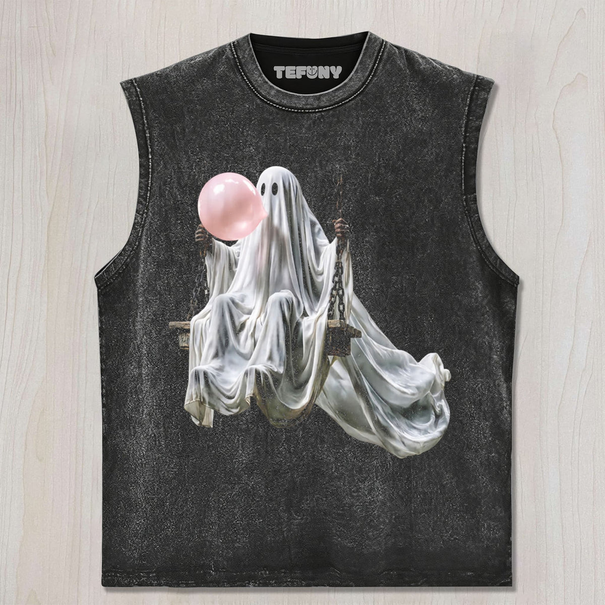 GHOST BLOWING BUBBLE UNISEX TEE, TANK TOP, LAYERED LS, SWEATSHIRT & HOODIE