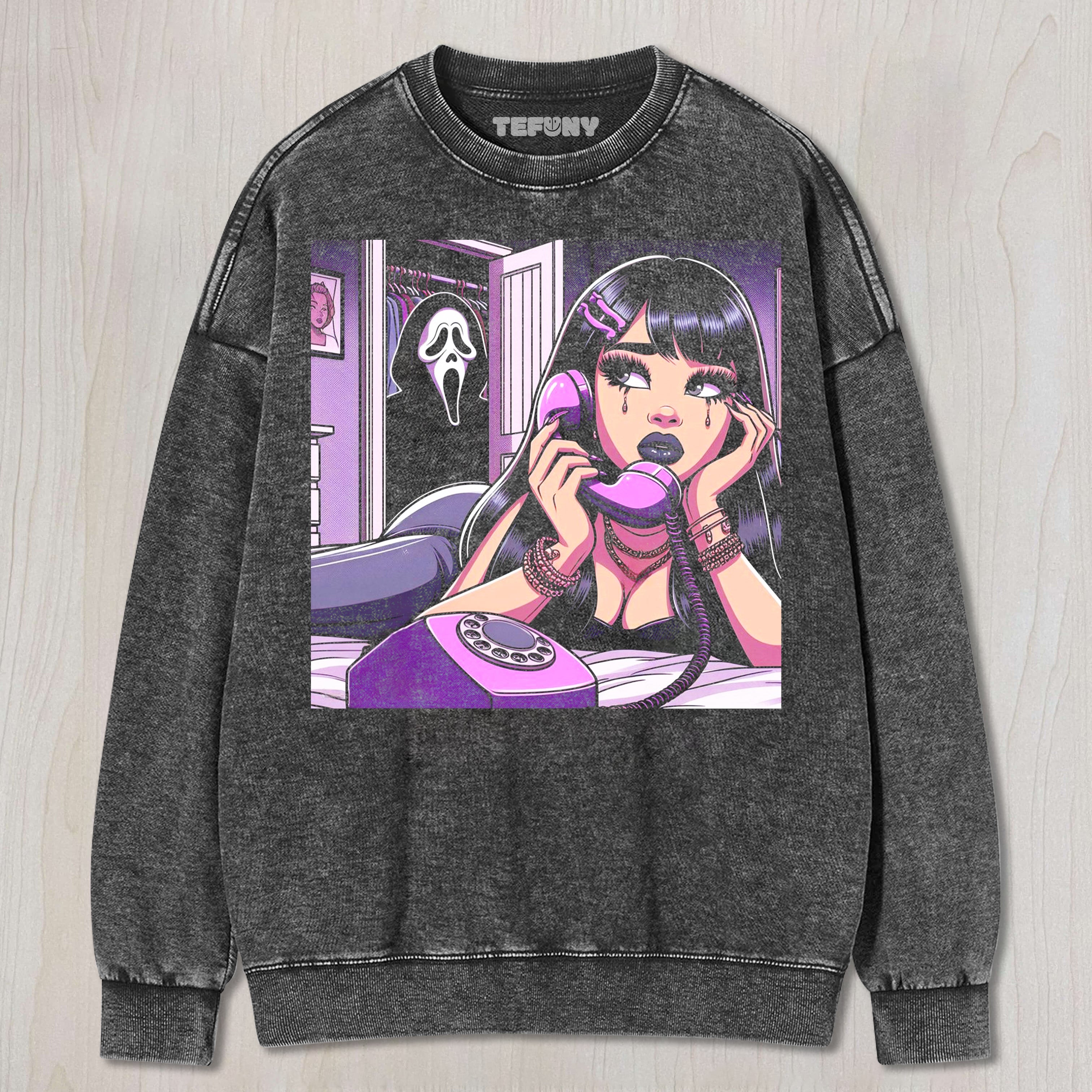 GHOST FACE HIDING IN THE CLOSET T-SHIRT