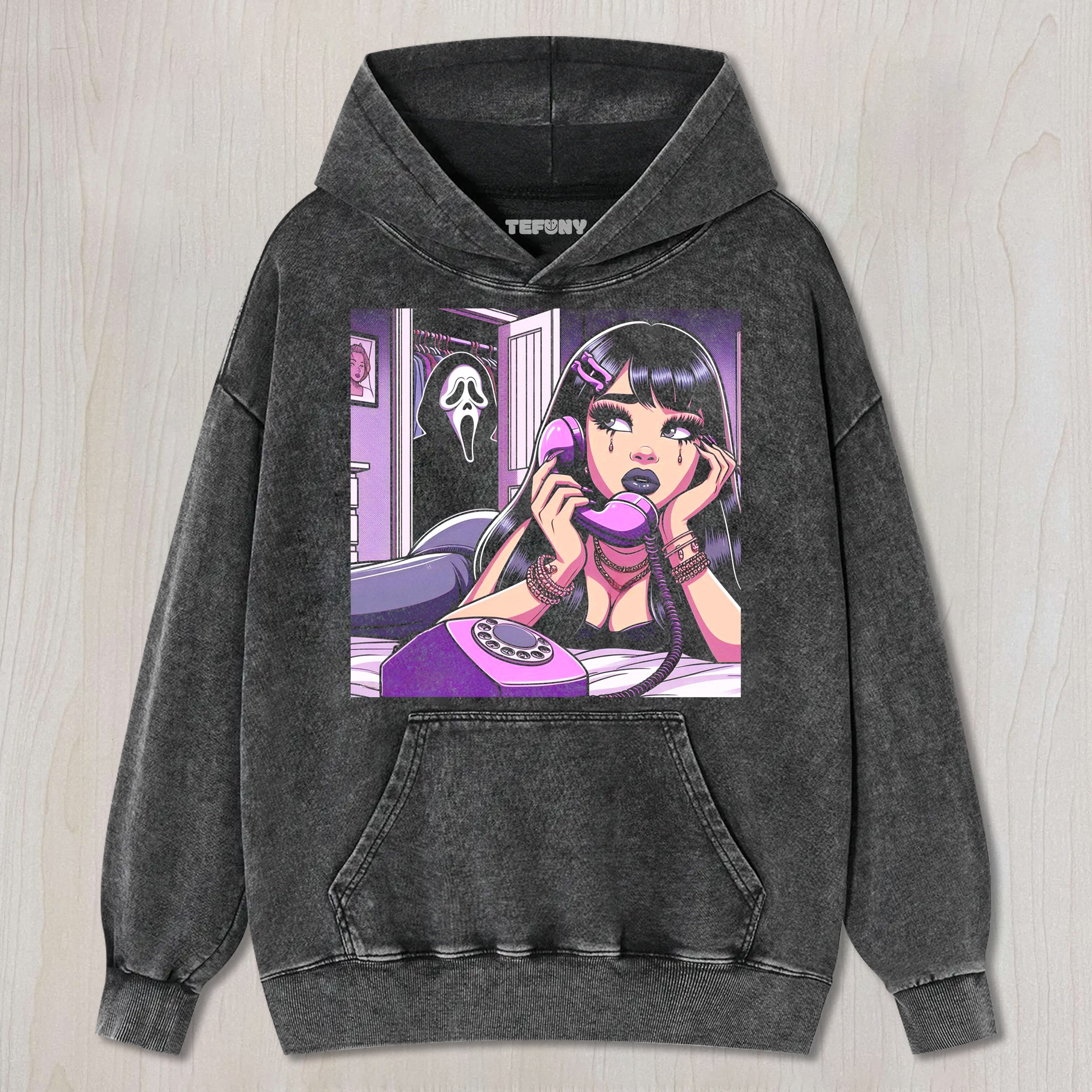 GHOST FACE HIDING IN THE CLOSET T-SHIRT