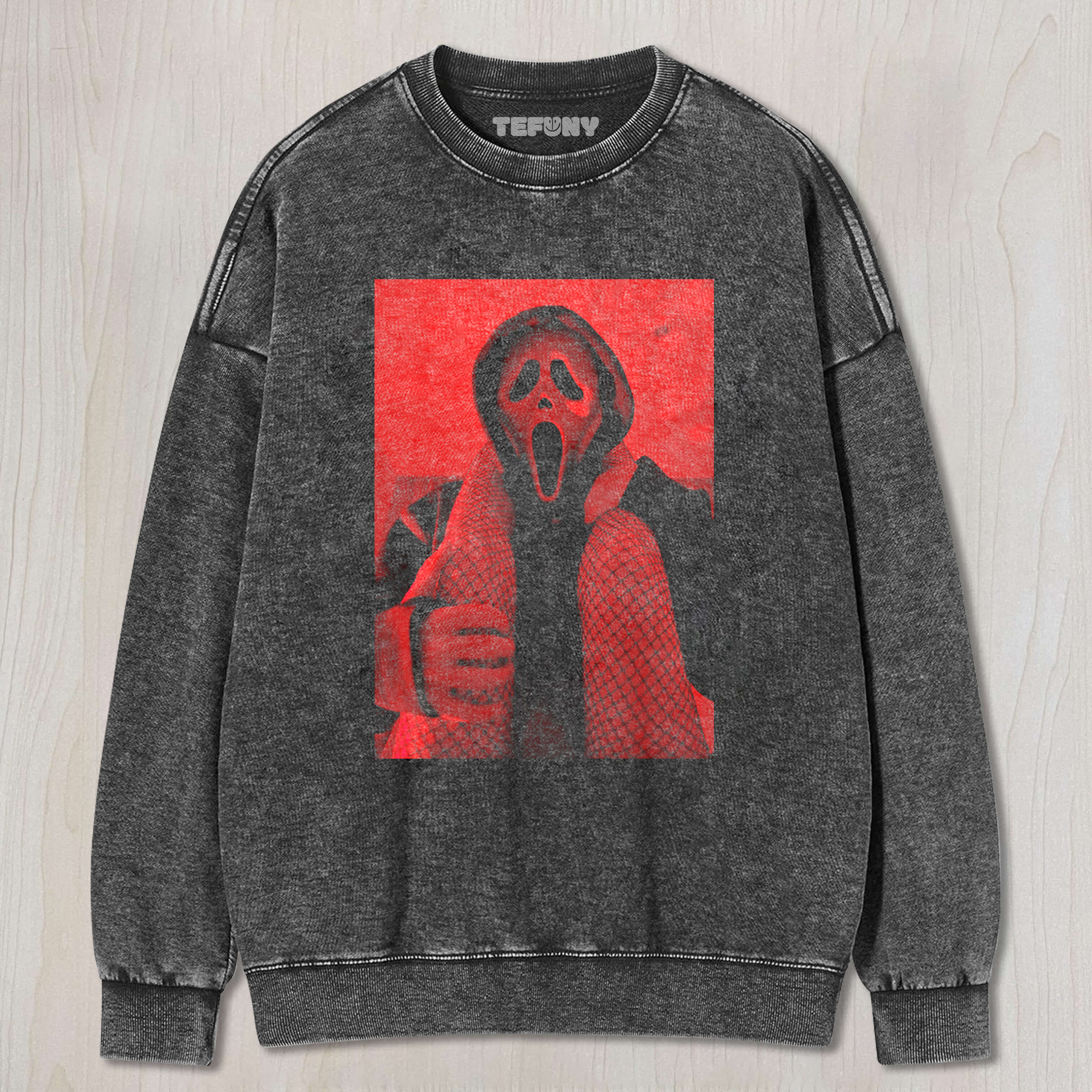 GHOST FACE HUGGING LEGS V1 TEE & SWEAT & HOOD