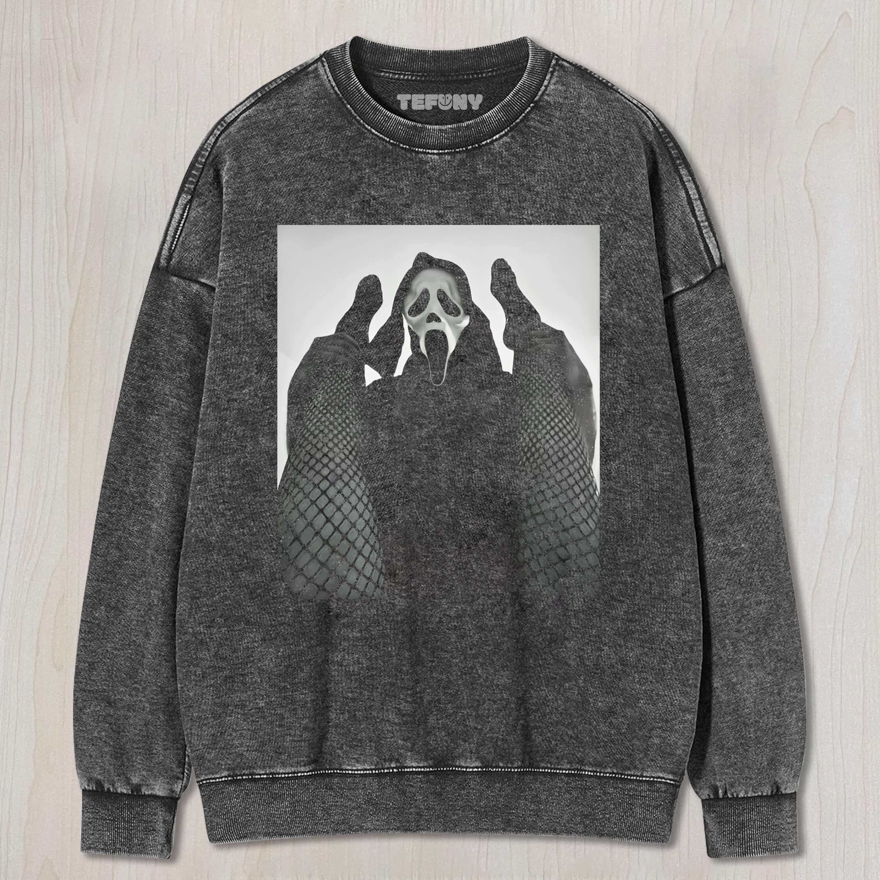 GHOST FACE HUGGING LEGS V3 TEE & SWEAT & HOOD