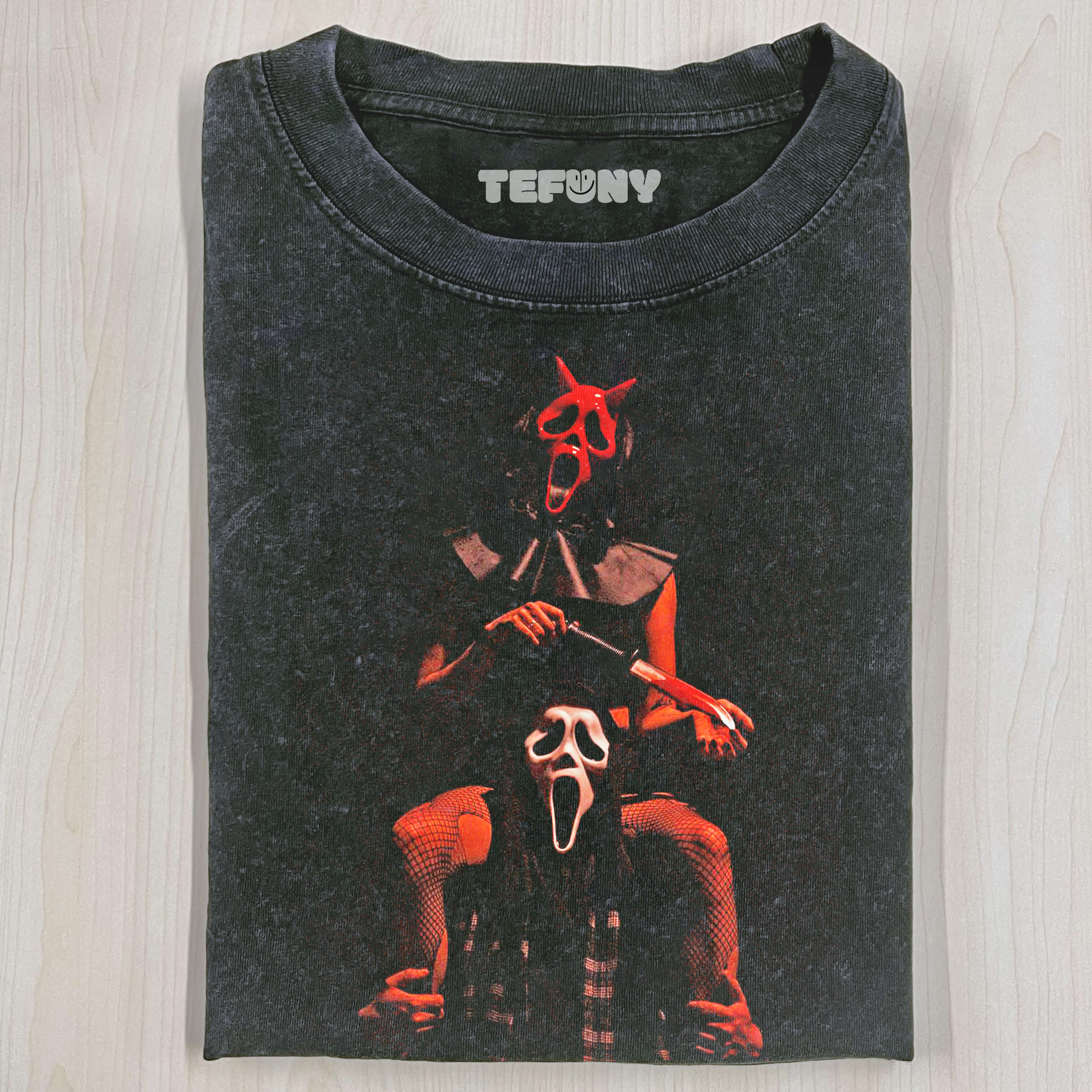 GHOSTFACE COUPLE T-SHIRT