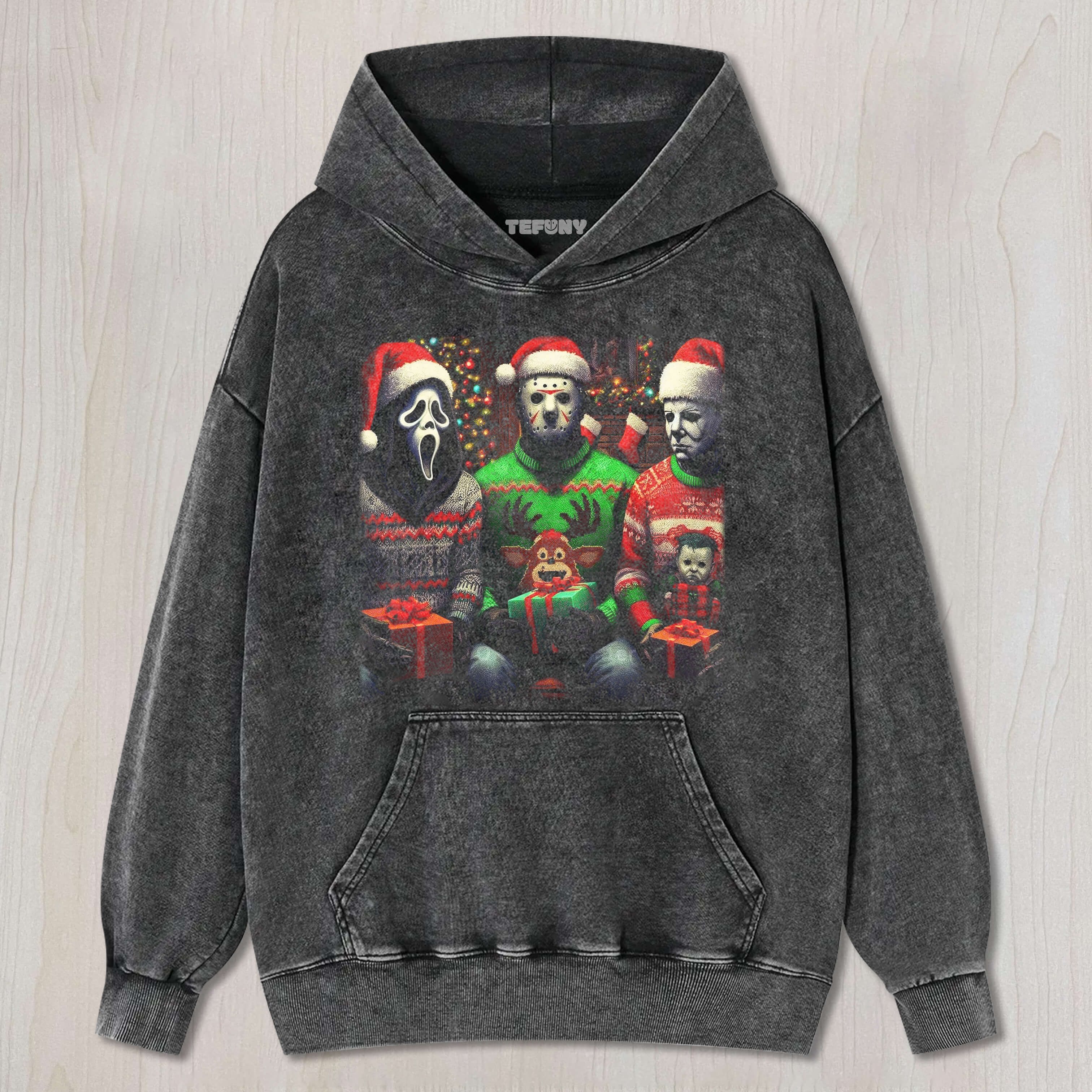 GHOSTFACE JASON AND MICHAEL CHRISTMAS TEE & SWEAT & HOOD