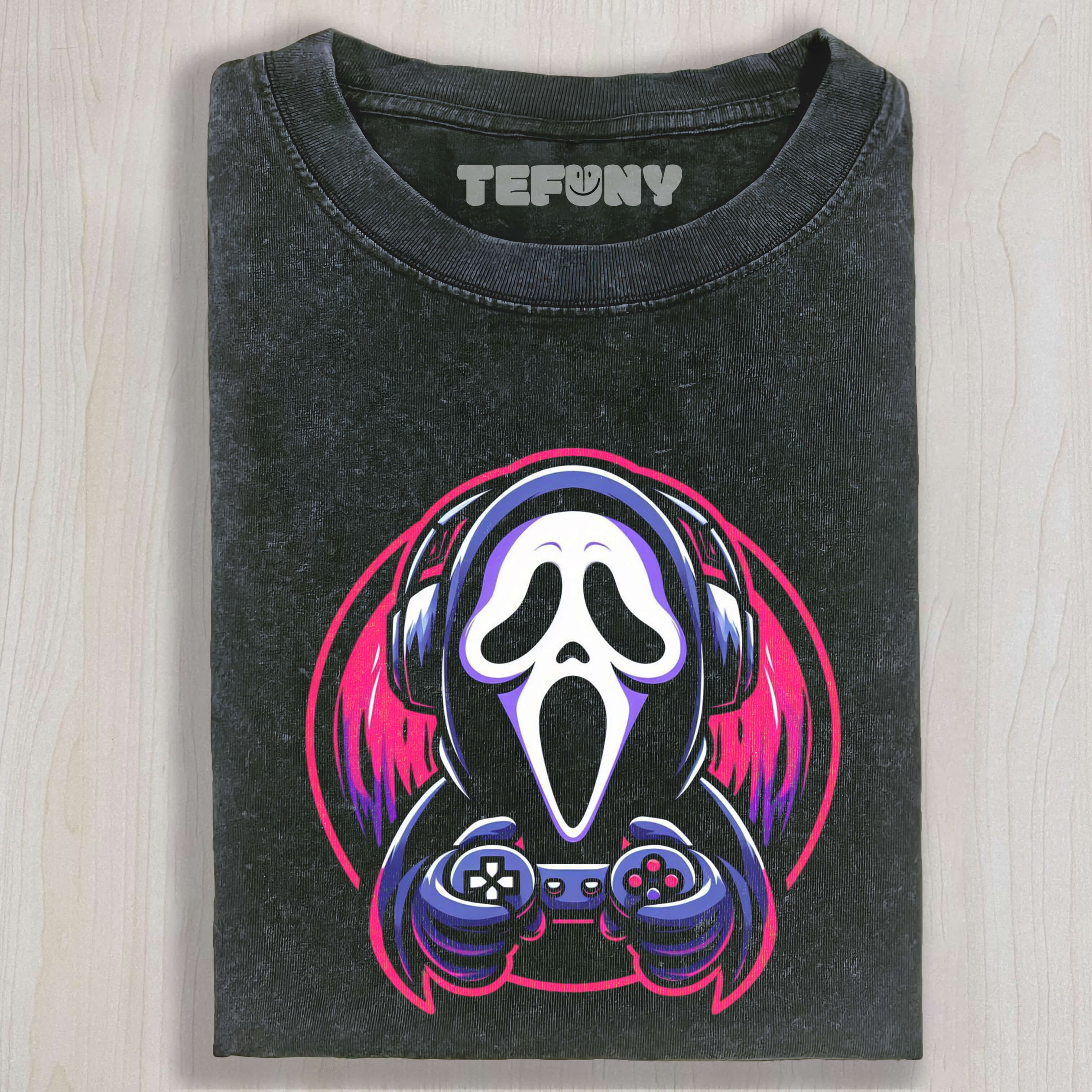 GHOSTFACE PLAYING GAMES T-SHIRT