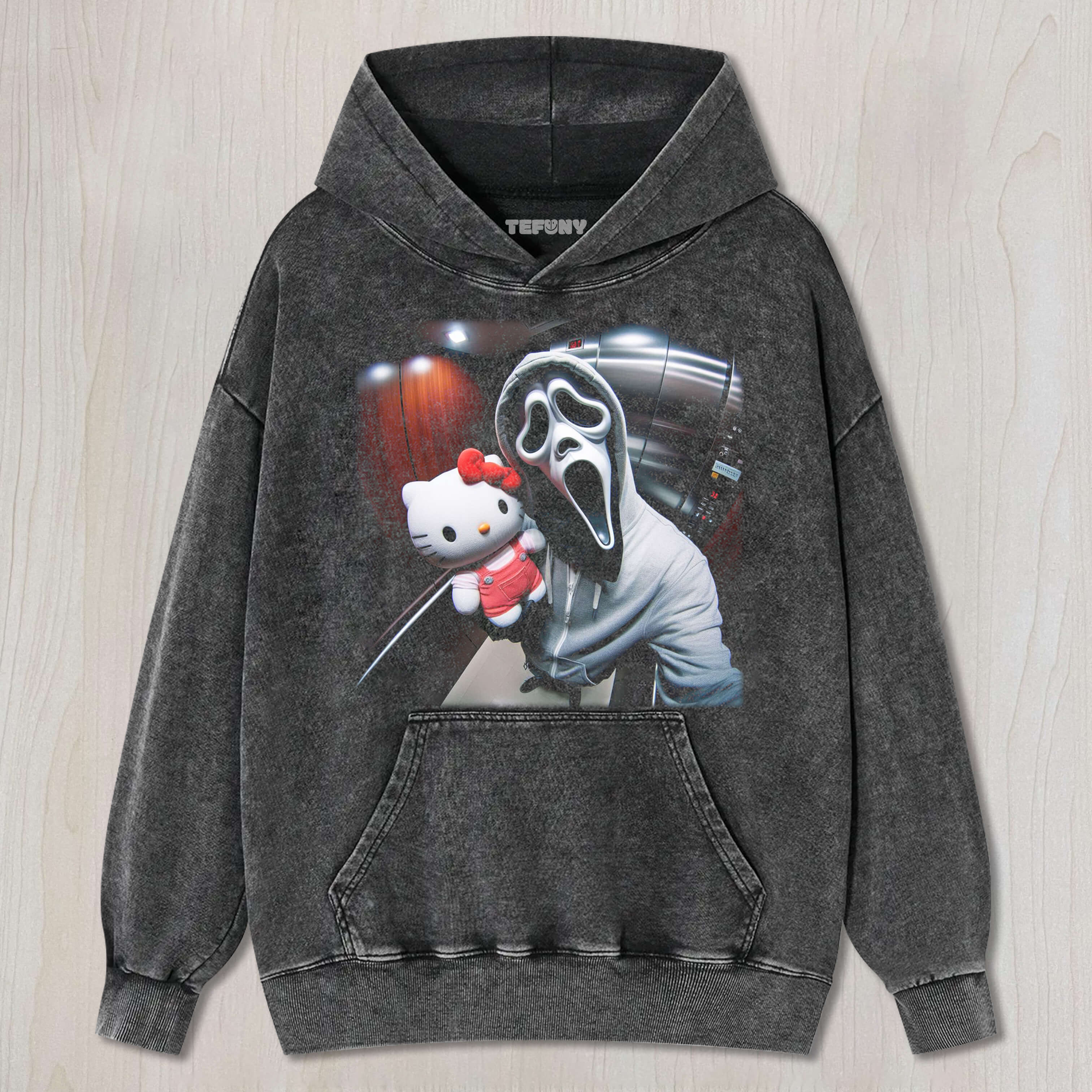 GHOST FACE AND HELLO KITTY TEE & SWEAT & HOOD