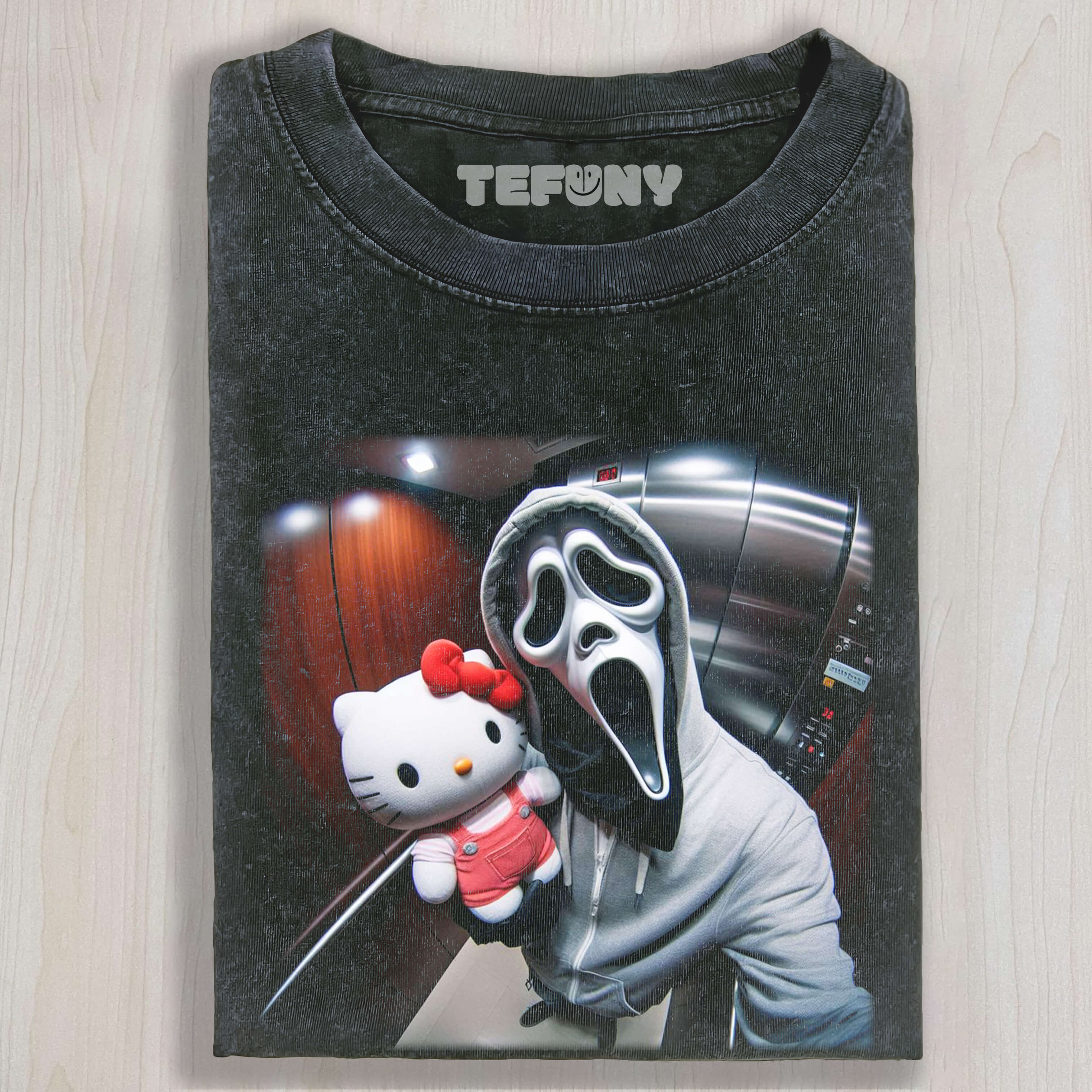 GHOST FACE AND HELLO KITTY TEE & SWEAT & HOOD