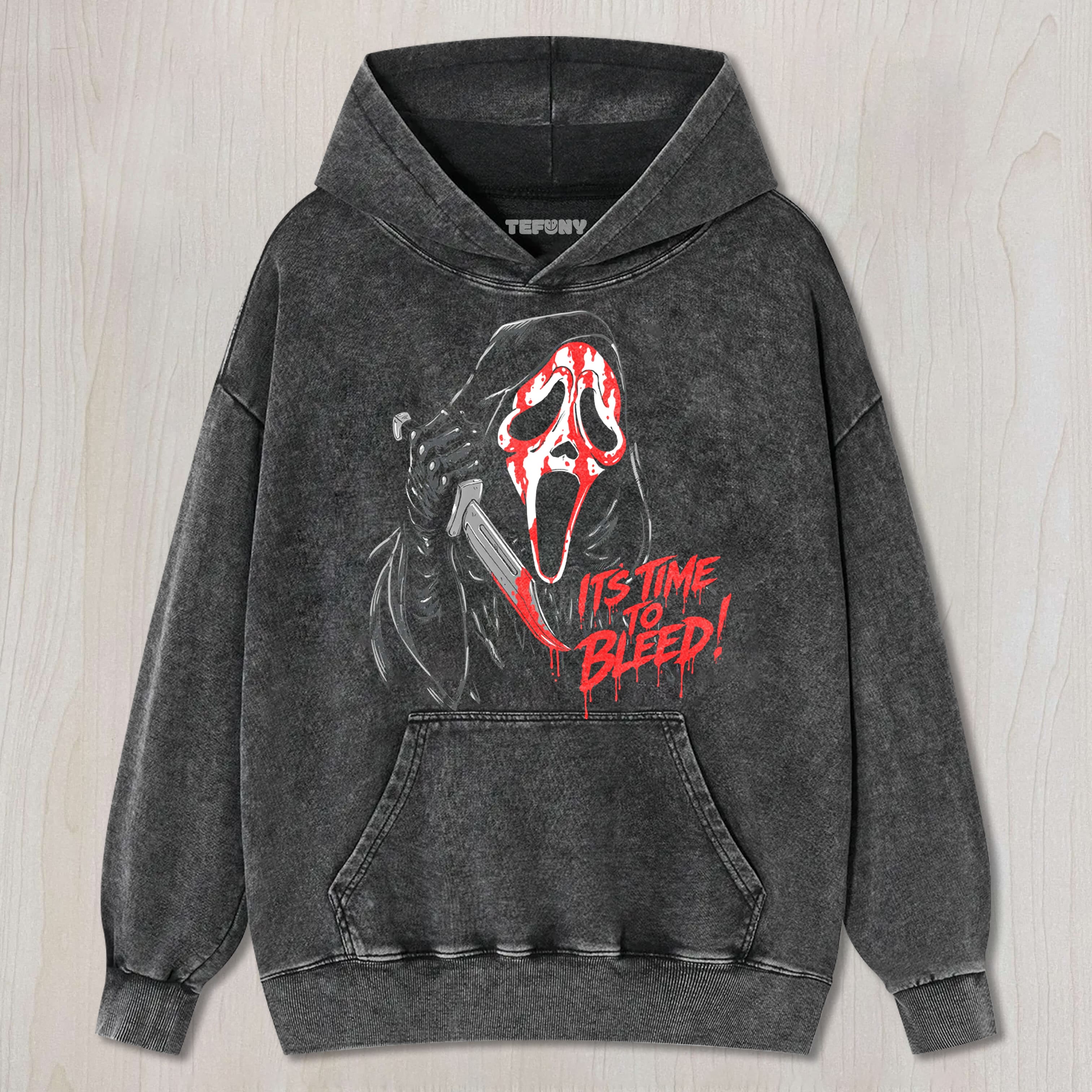 GHOST FACE BLEEDING TEE & SWEAT & HOOD