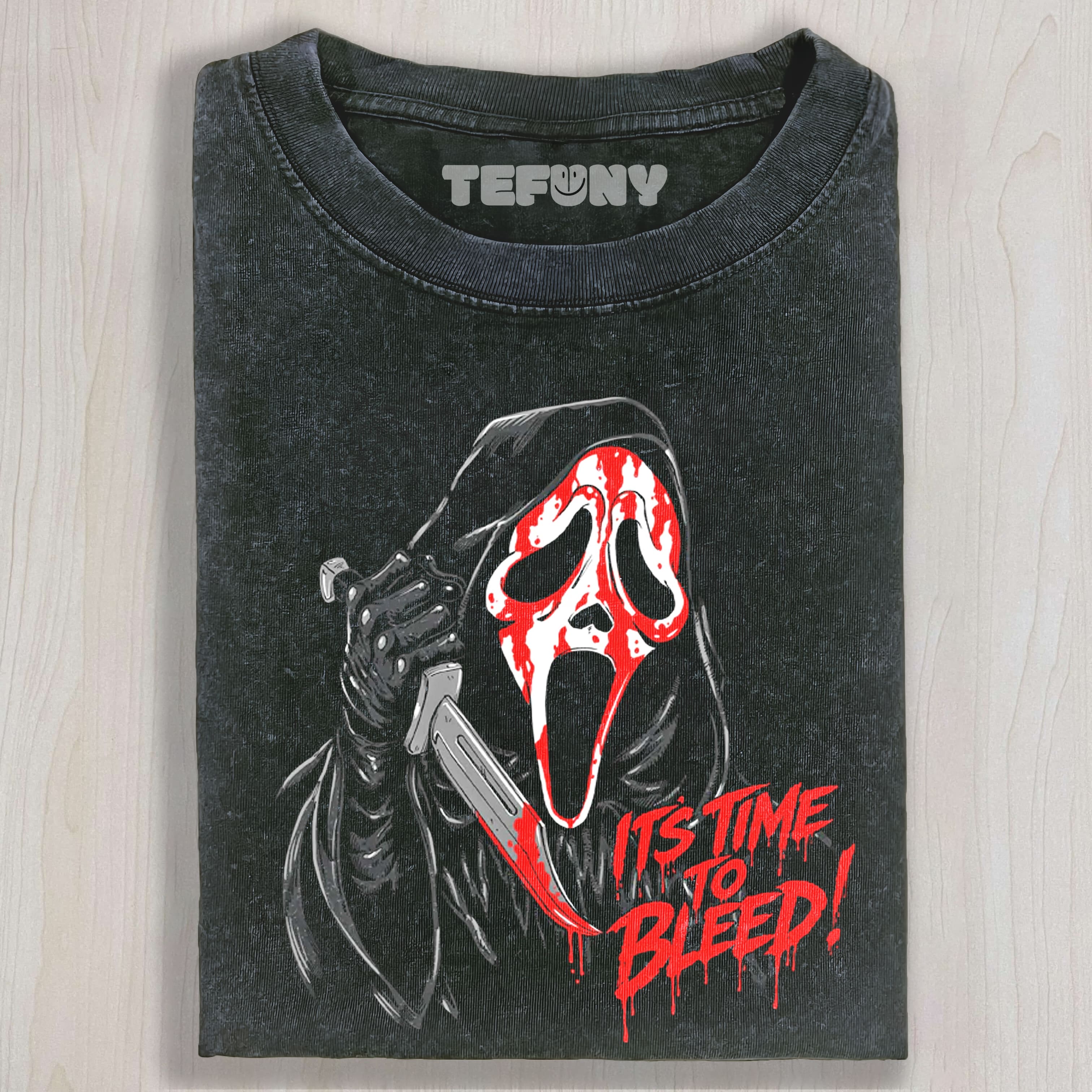 GHOST FACE BLEEDING TEE & SWEAT & HOOD