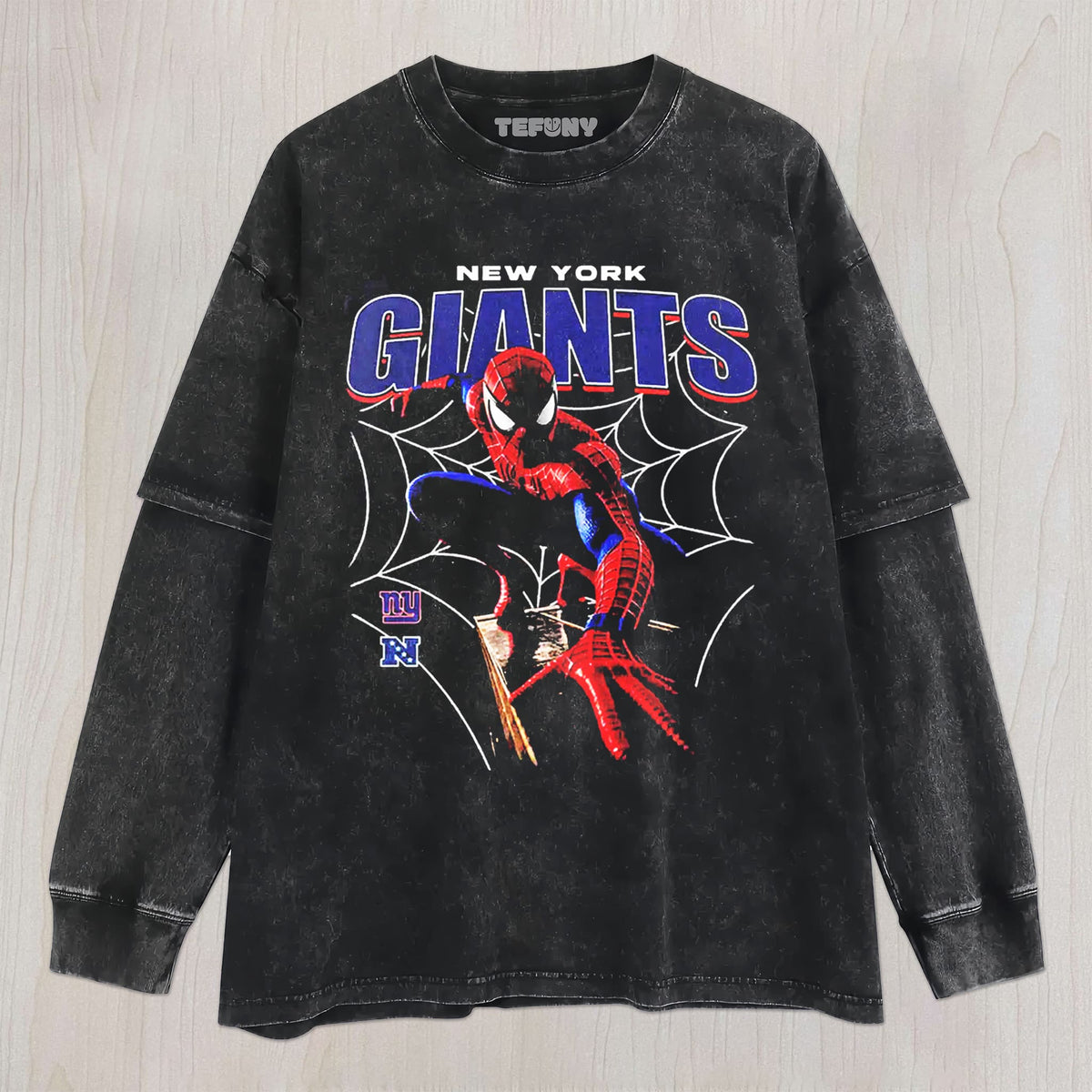GIANTS & SPIDER UNISEX TEE, TANK TOP, LAYERED LS, SWEATSHIRT & HOODIE