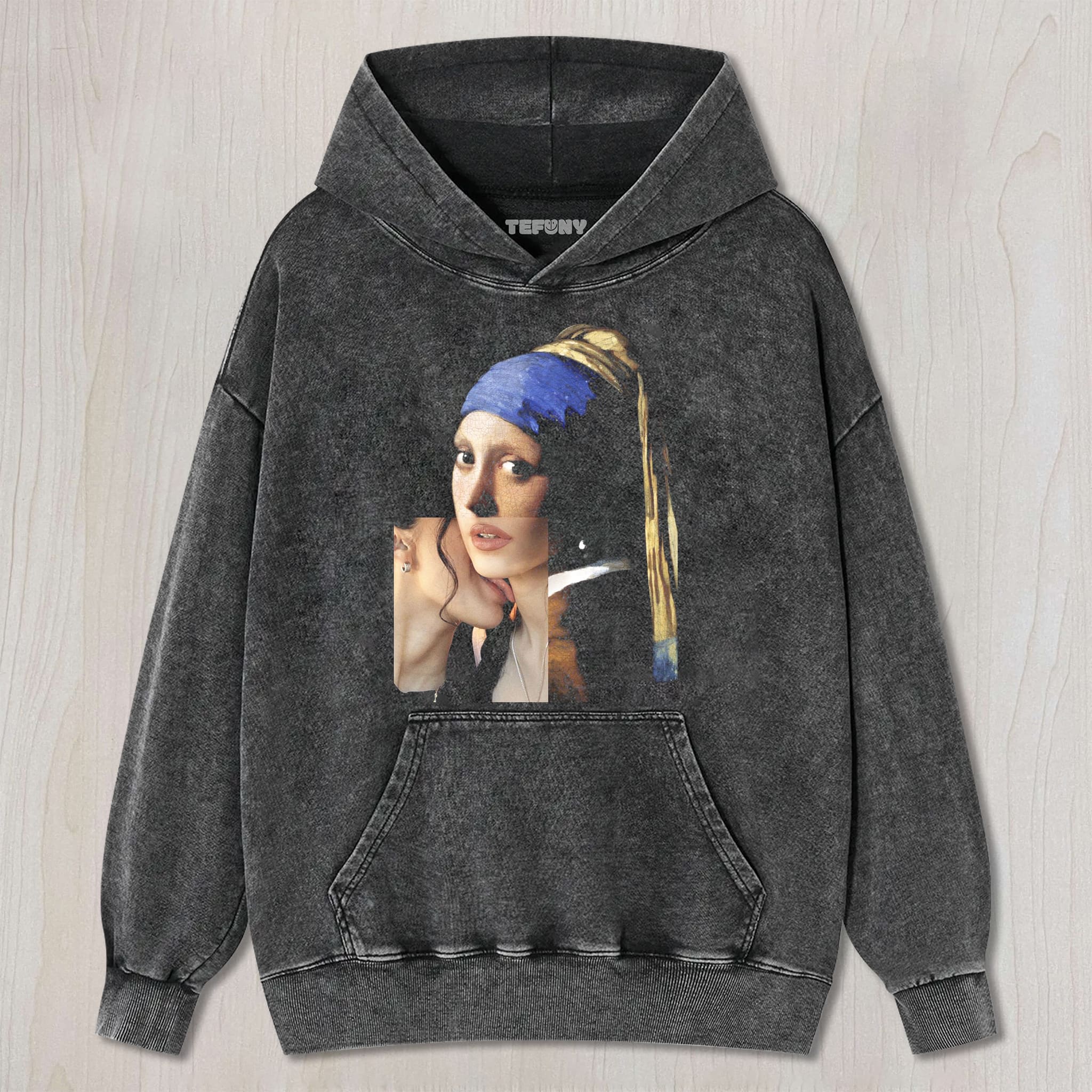 GIRL WITH A PEARL EARRING N UNISEX TEE, TANK TOP, LAYERED LS, SWEATSHIRT & HOODIE