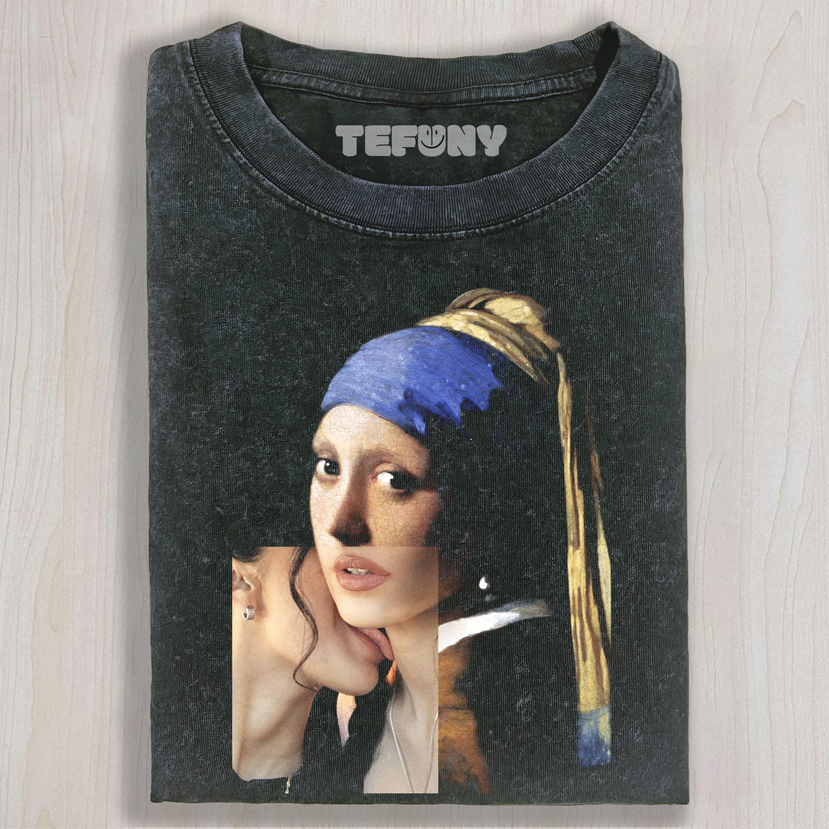 GIRL WITH A PEARL EARRING N UNISEX TEE, TANK TOP, LAYERED LS, SWEATSHIRT & HOODIE