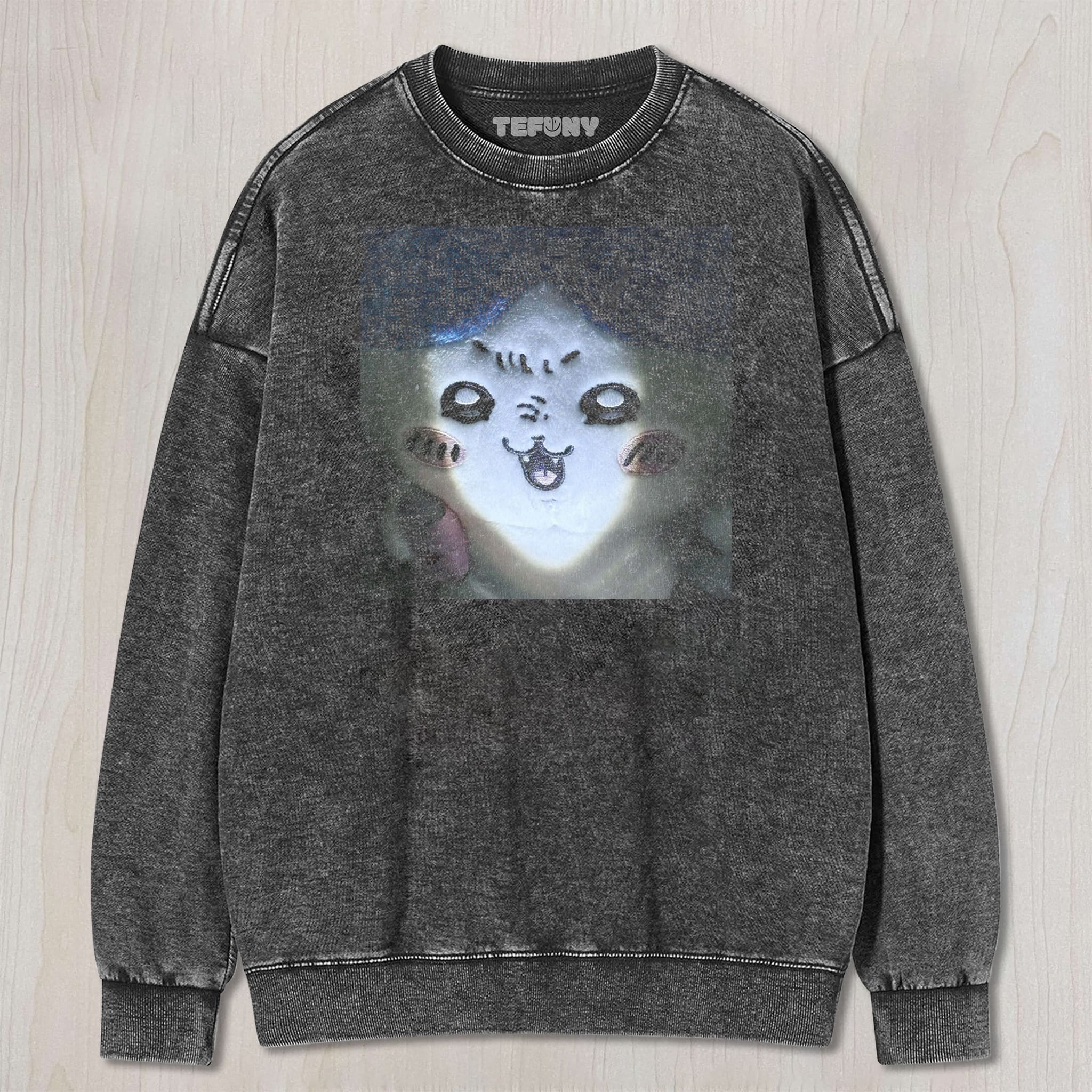 GLOWING CUTE FACE UNISEX TEE, TANK TOP, LAYERED LS, SWEATSHIRT & HOODIE