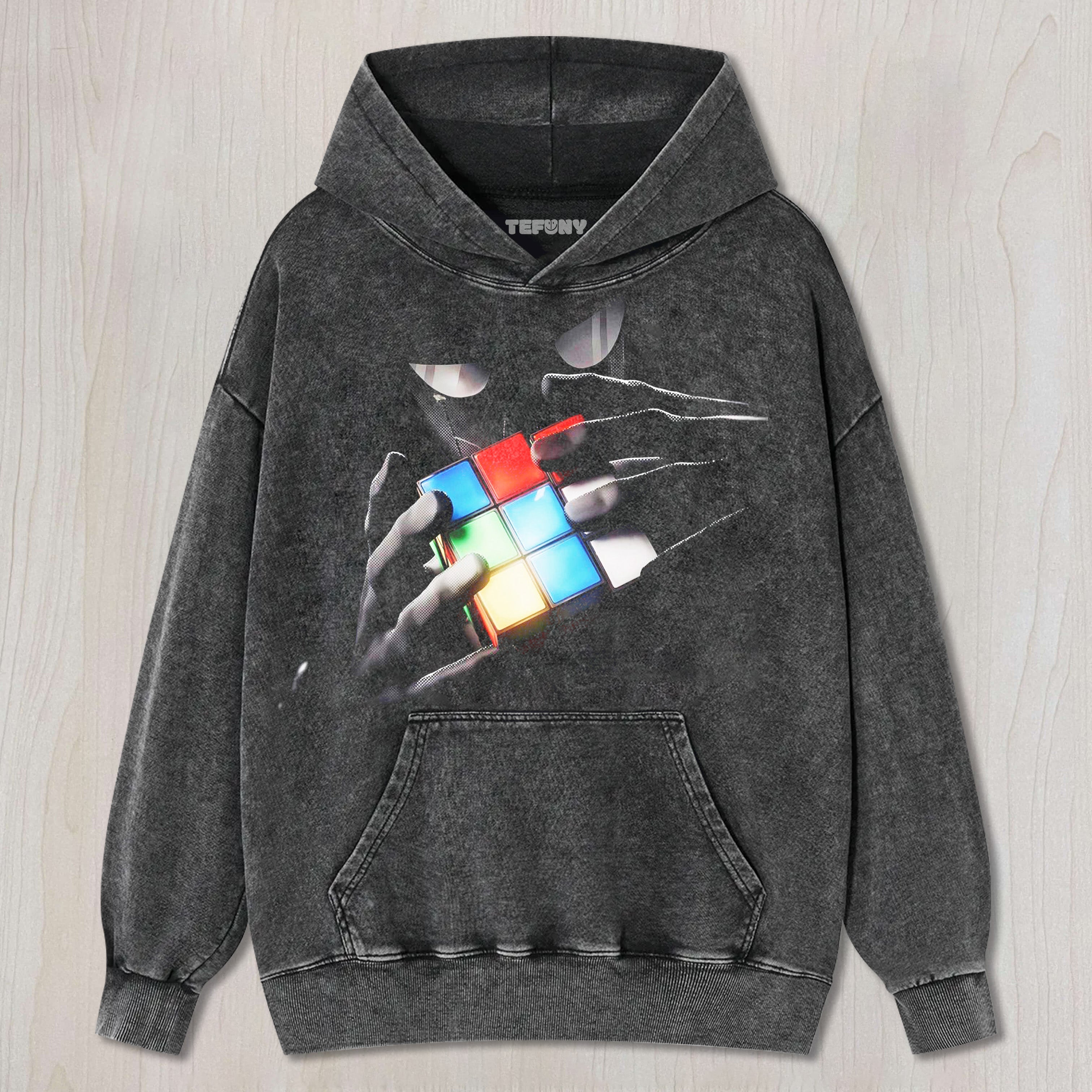 SPIDER-MAN PLAYING WITH A RUBIK'S CUBE T-SHIRT