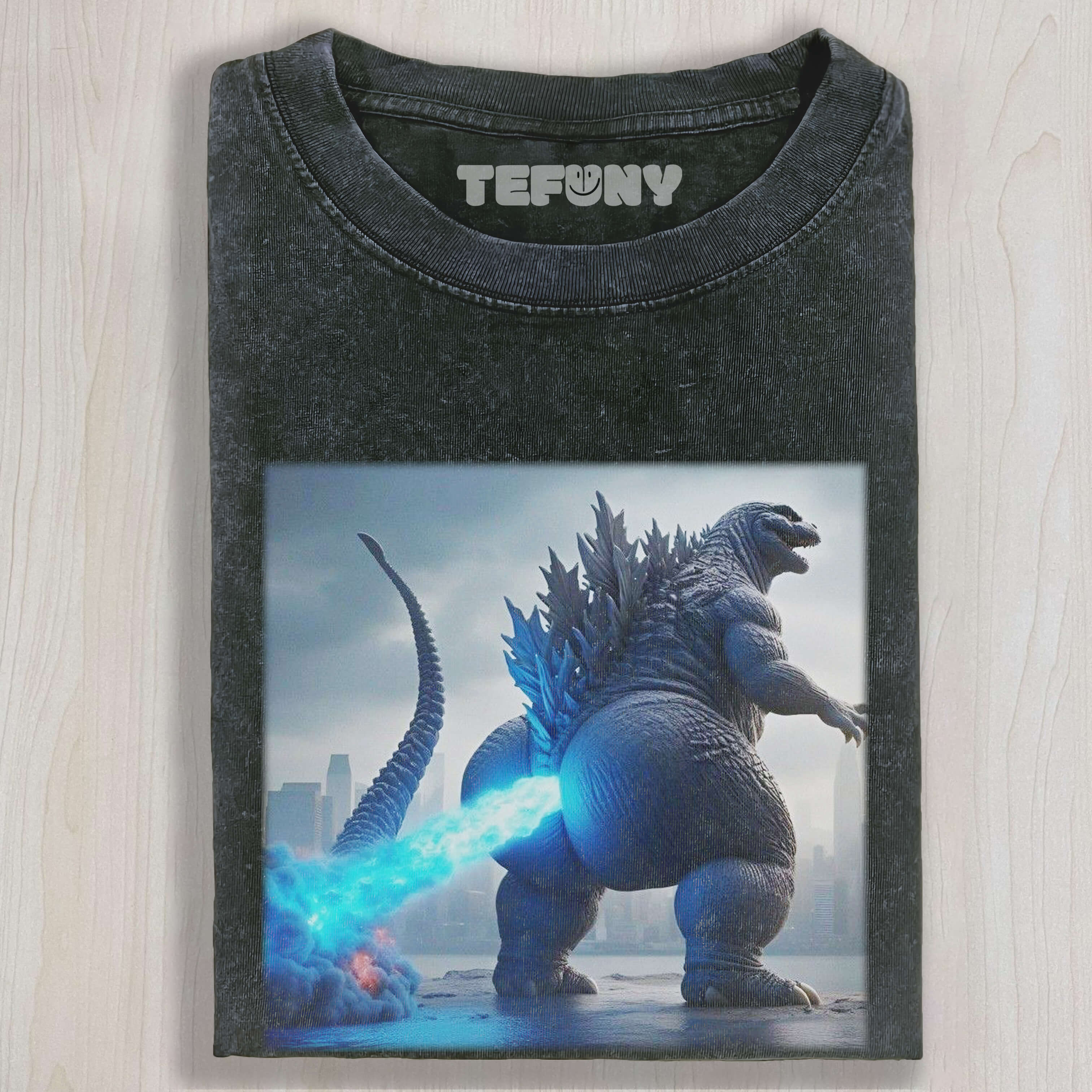 GODZILLA SHOOTS LASERS FROM ITS BUTTOCKS TEE & SWEAT & HOOD