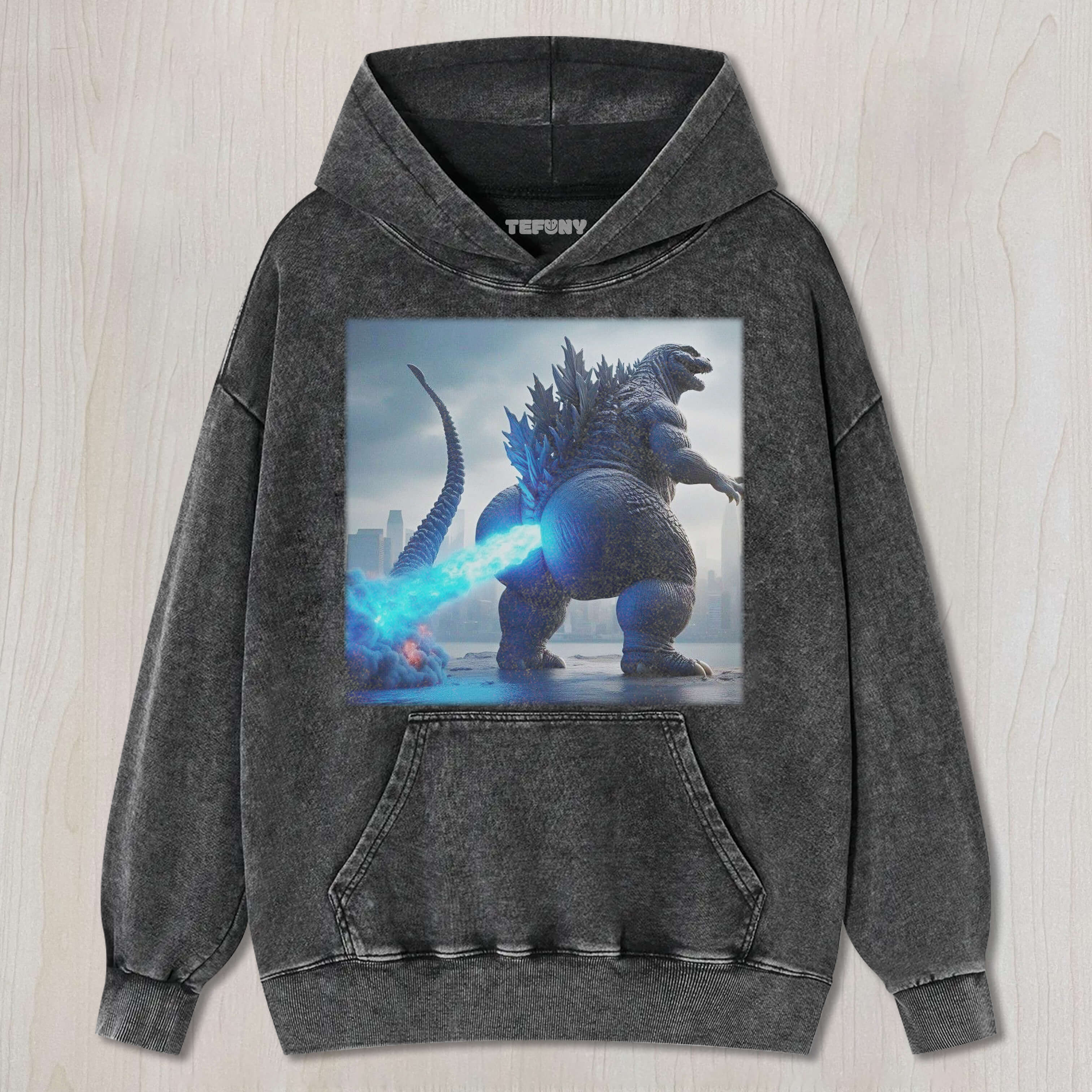 GODZILLA SHOOTS LASERS FROM ITS BUTTOCKS TEE & SWEAT & HOOD