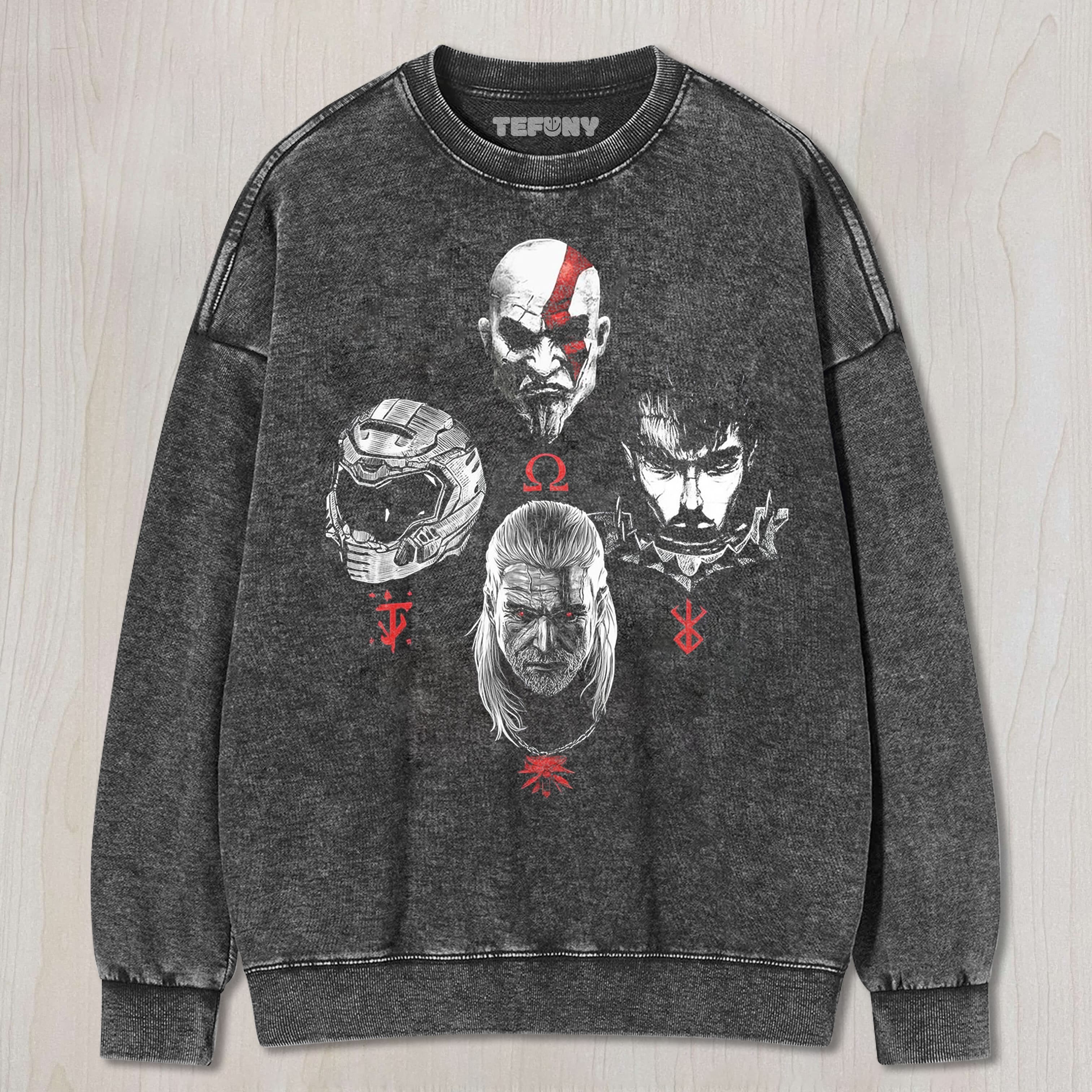 GOD OF WAR & OTHERS UNISEX TEE, TANK TOP, LAYERED LS, SWEATSHIRT & HOODIE
