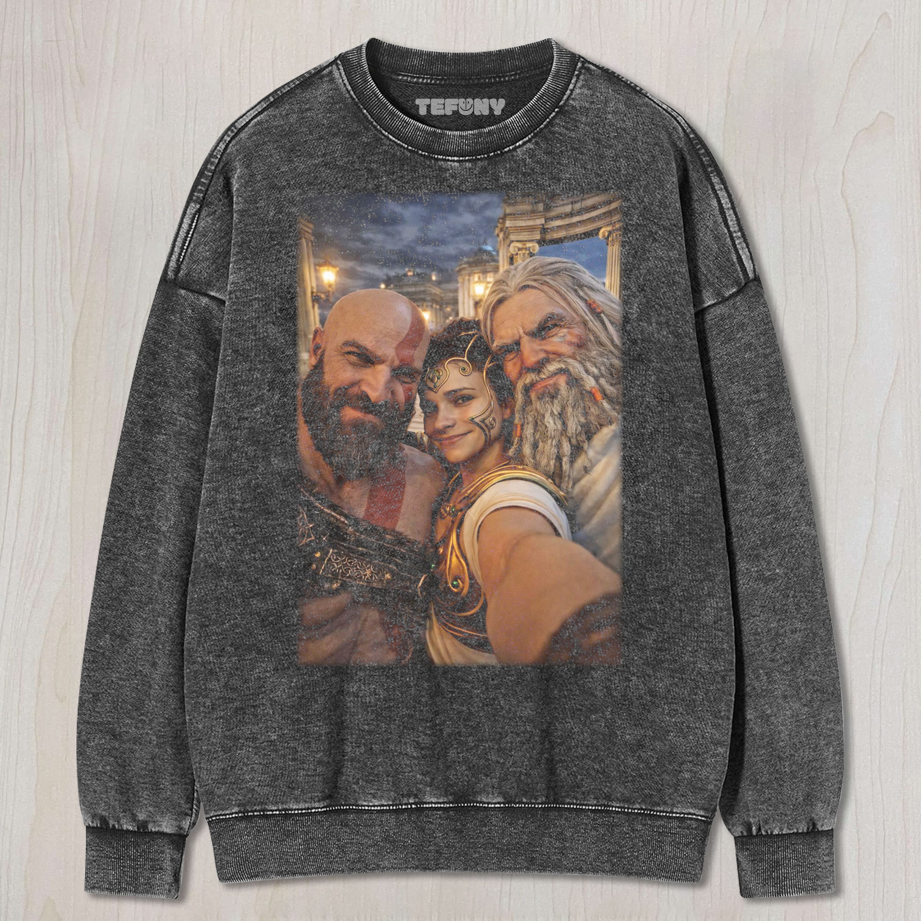 GOD OF WAR UNISEX TEE, TANK TOP, LAYERED LS, SWEATSHIRT & HOODIE
