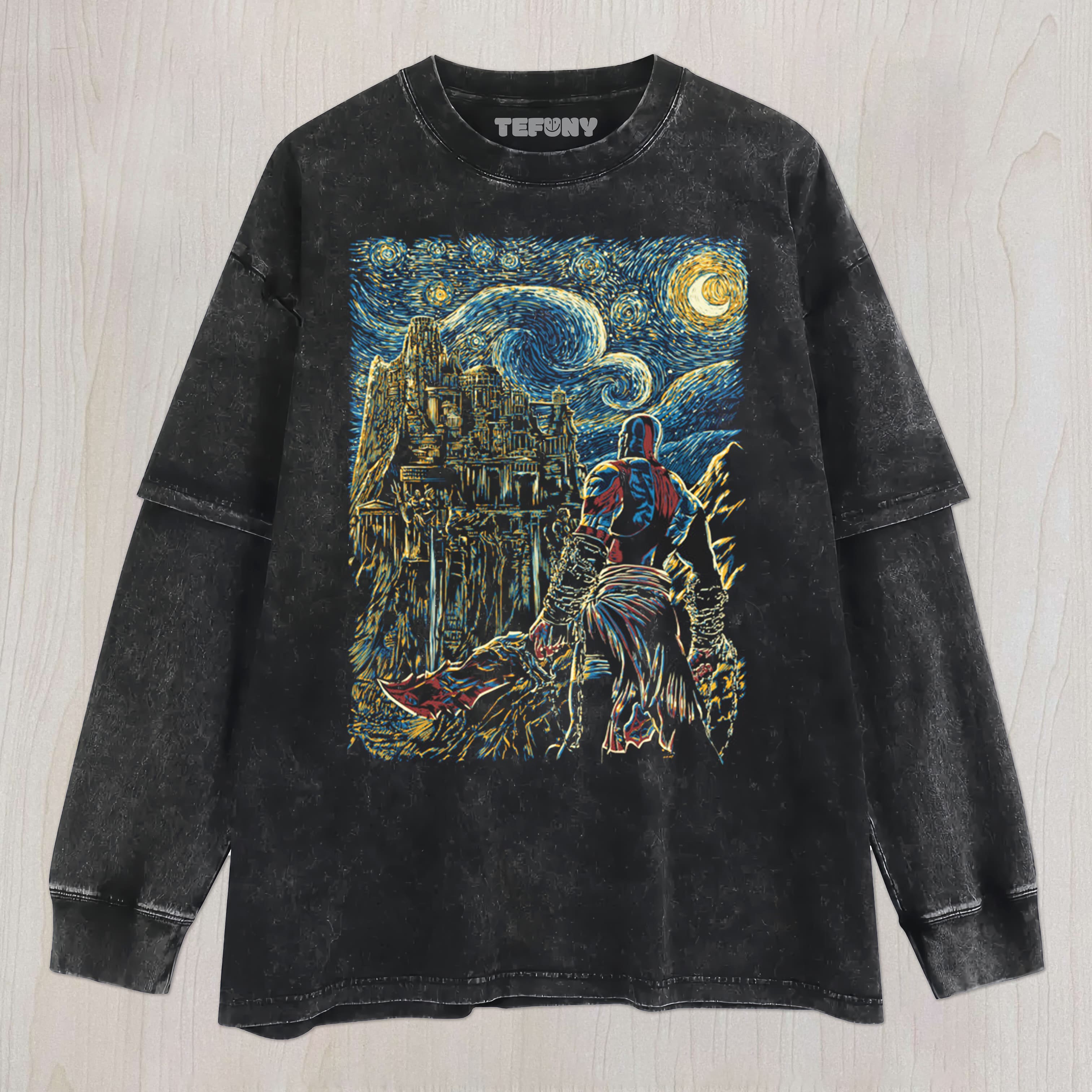 GOD OF WAR V6 UNISEX TEE, TANK TOP, LAYERED LS, SWEATSHIRT & HOODIE